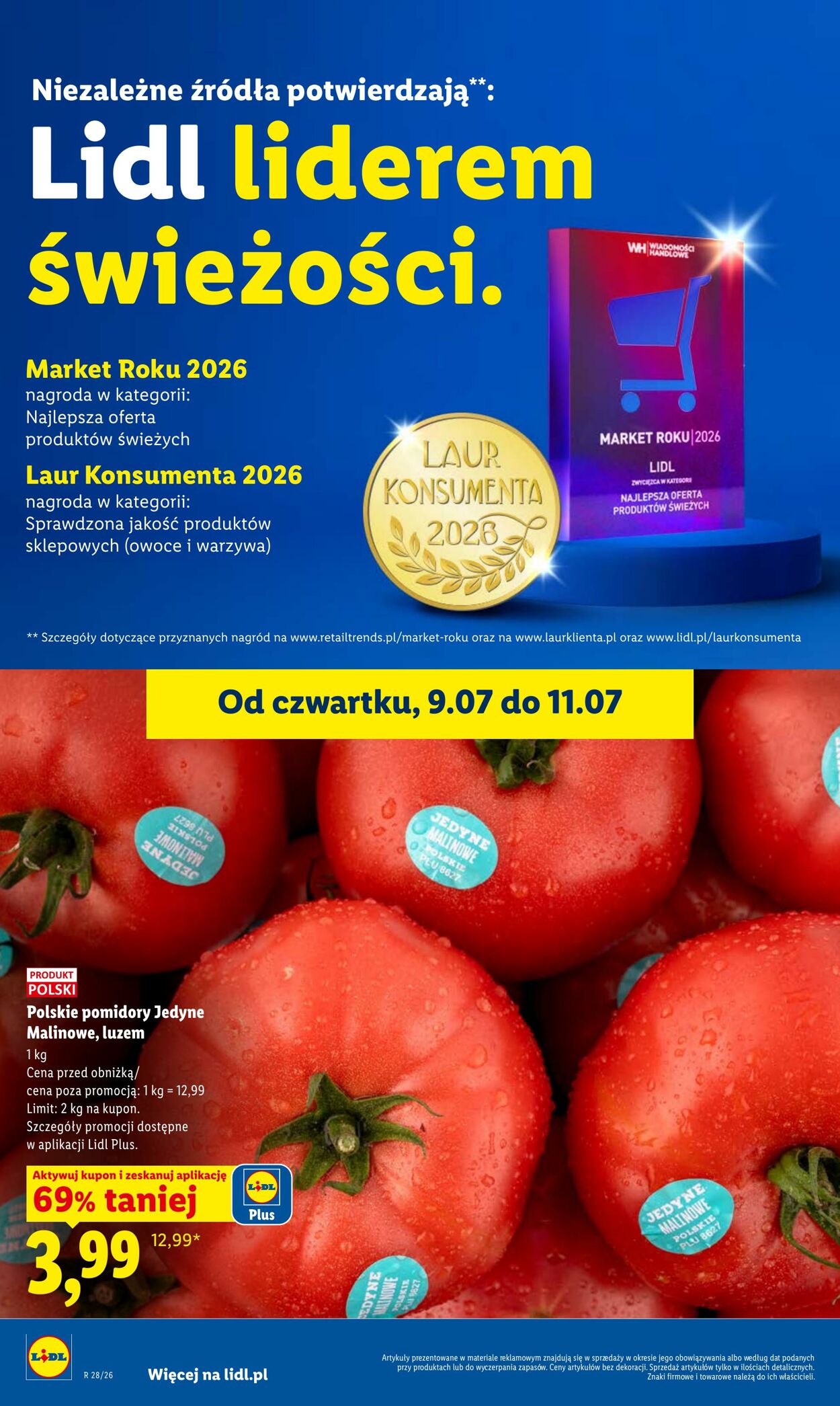 Gazetka Lidl 09.07.2026 - 11.07.2026