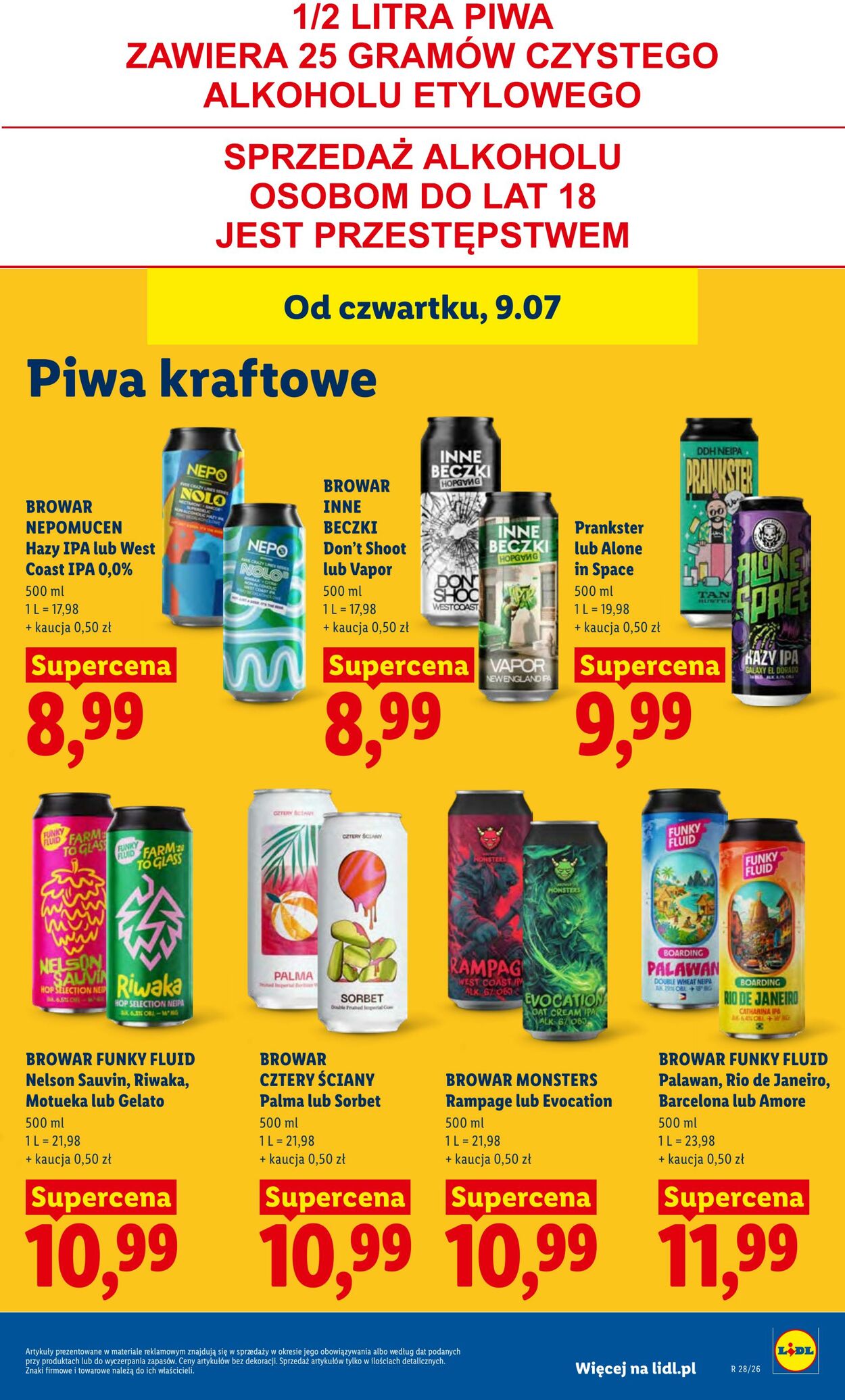 Gazetka Lidl 09.07.2026 - 11.07.2026