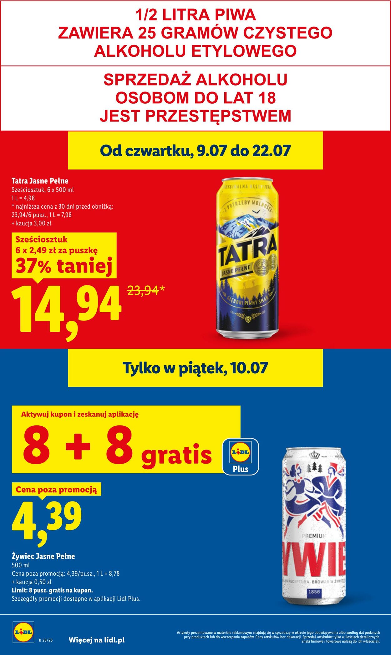 Gazetka Lidl 09.07.2026 - 11.07.2026