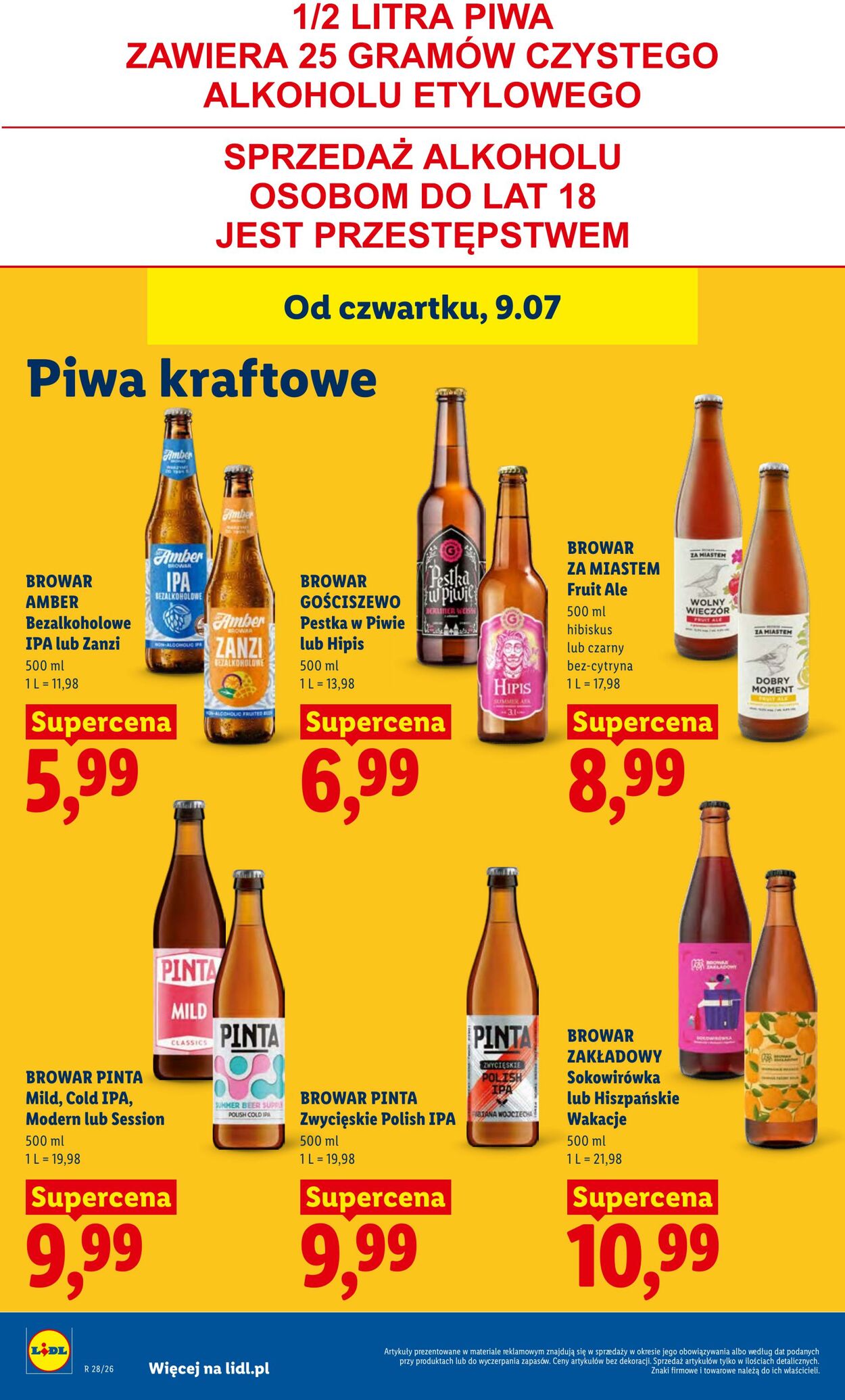 Gazetka Lidl 09.07.2026 - 11.07.2026