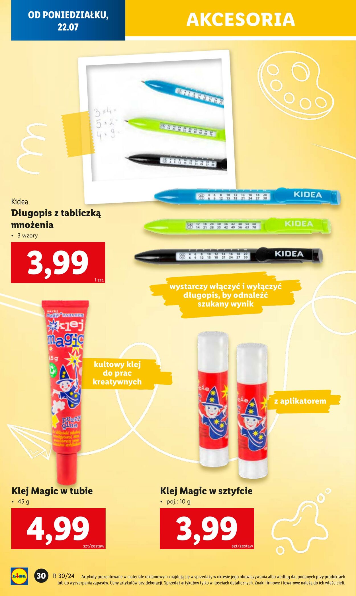 Gazetka Lidl 22.07.2024 - 31.08.2024