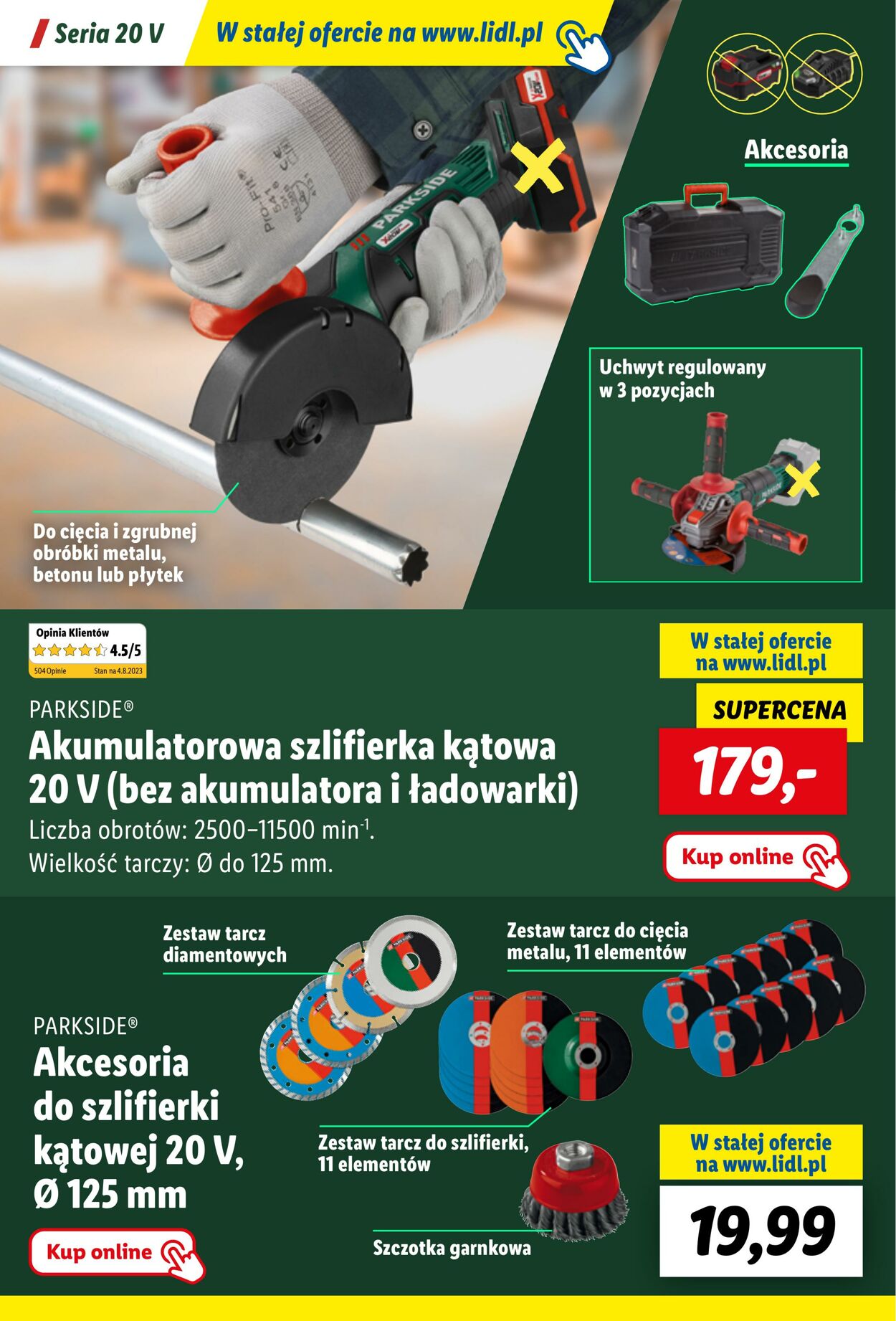 Gazetka Lidl 04.09.2023 - 20.10.2023