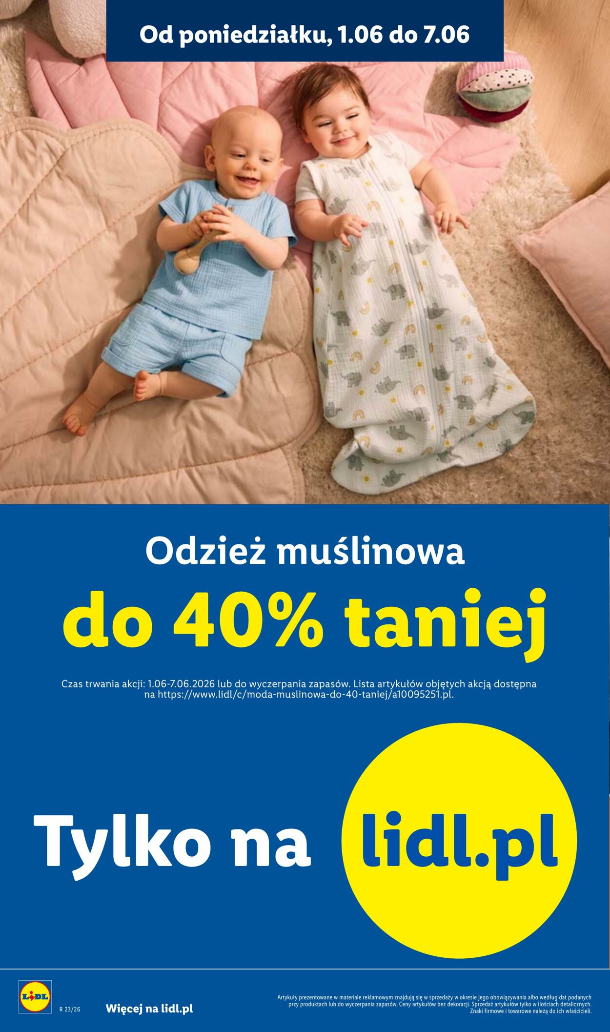 Gazetka Lidl 01.06.2026 - 06.06.2026