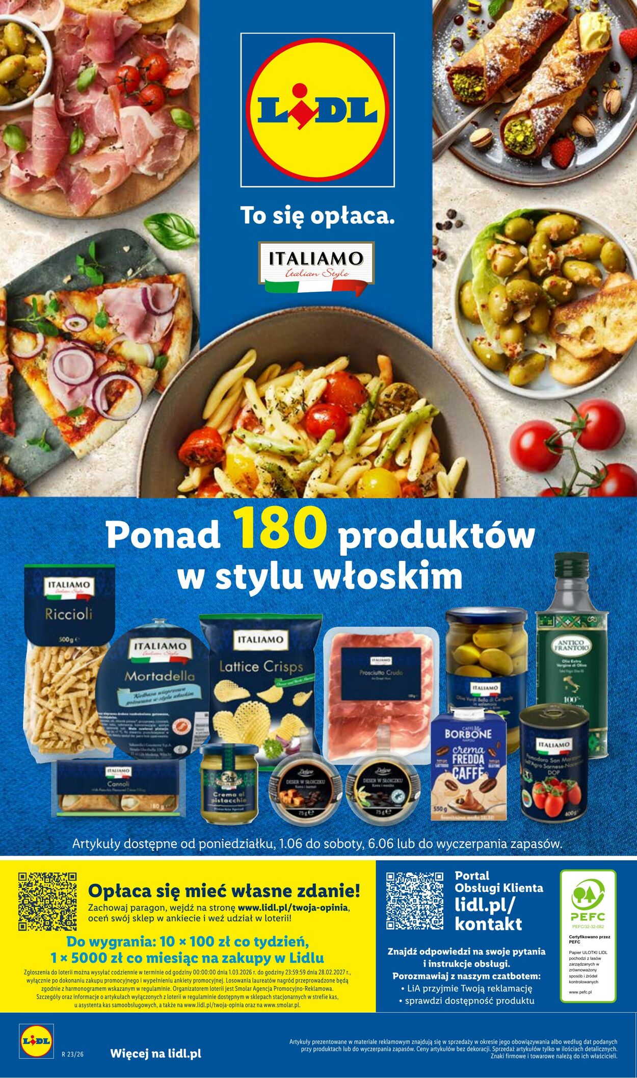 Gazetka Lidl 01.06.2026 - 06.06.2026