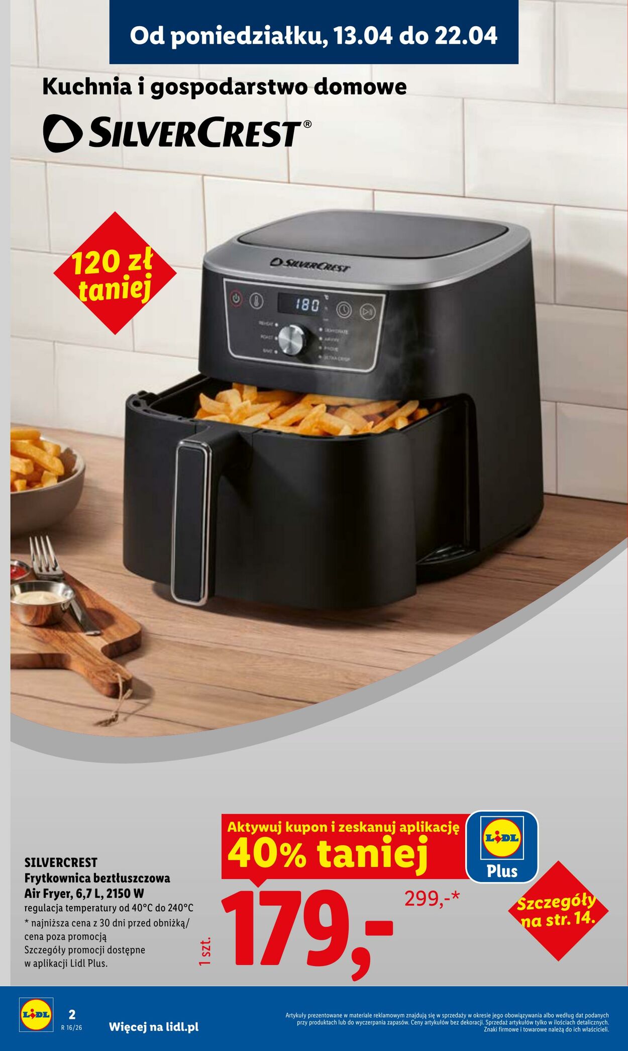 Gazetka Lidl 13.04.2026 - 18.04.2026