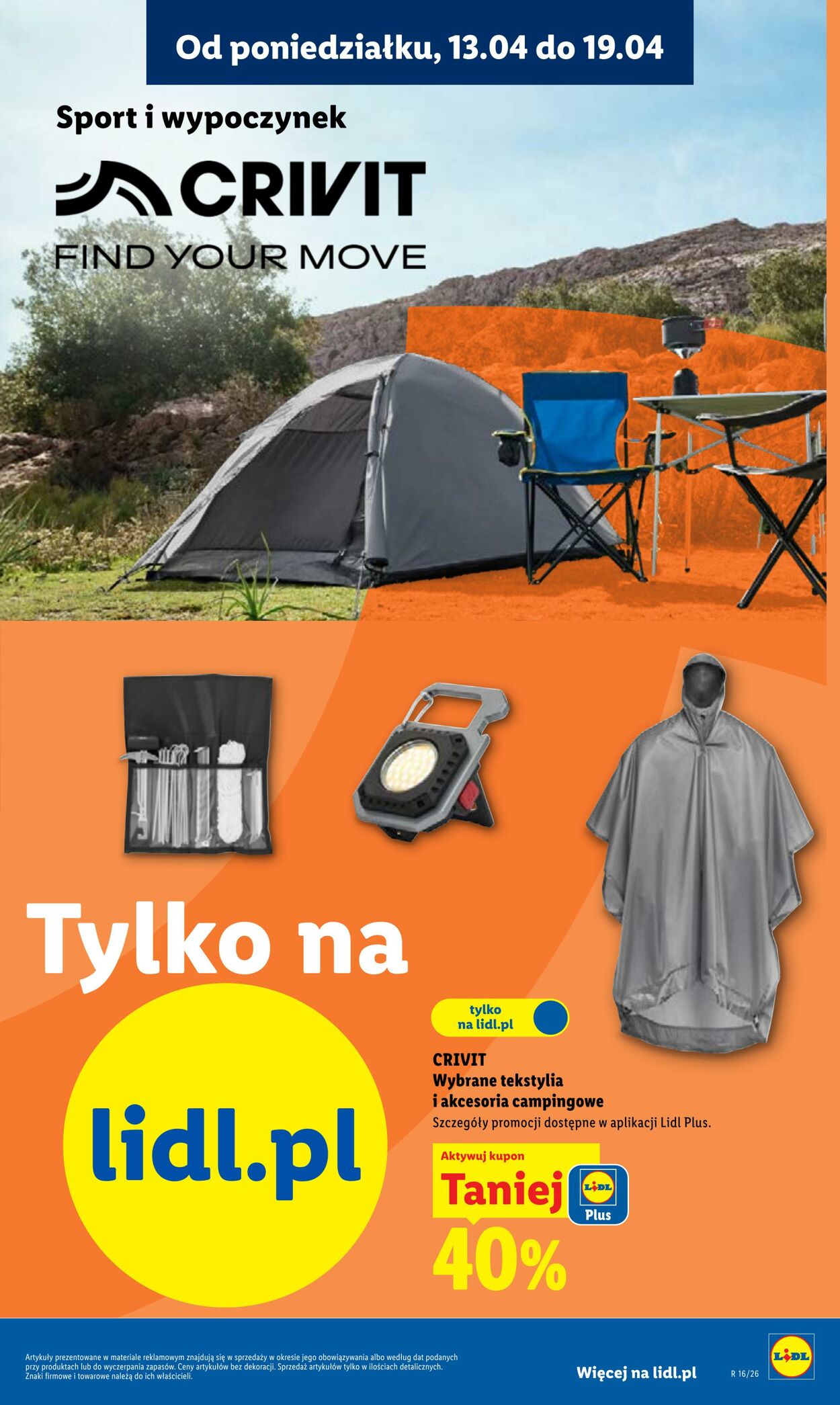 Gazetka Lidl 13.04.2026 - 18.04.2026