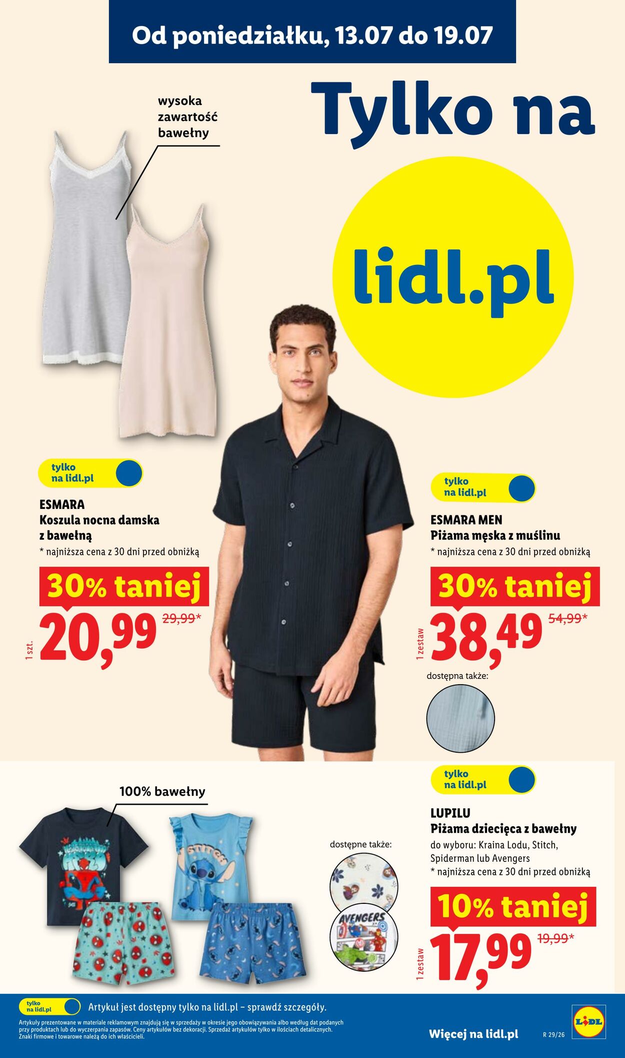 Gazetka Lidl 13.07.2026 - 18.07.2026