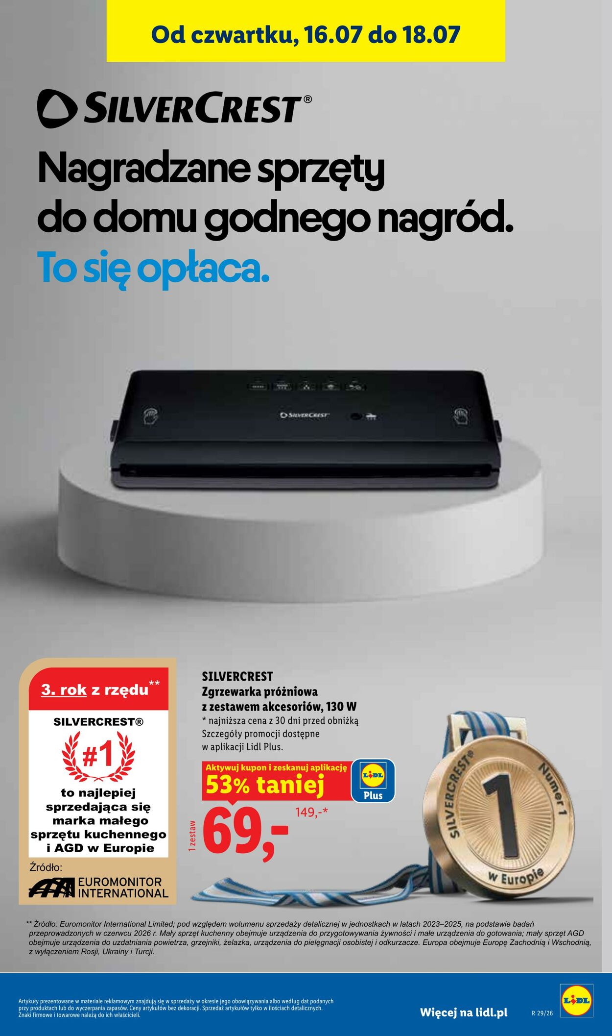 Gazetka Lidl 13.07.2026 - 18.07.2026