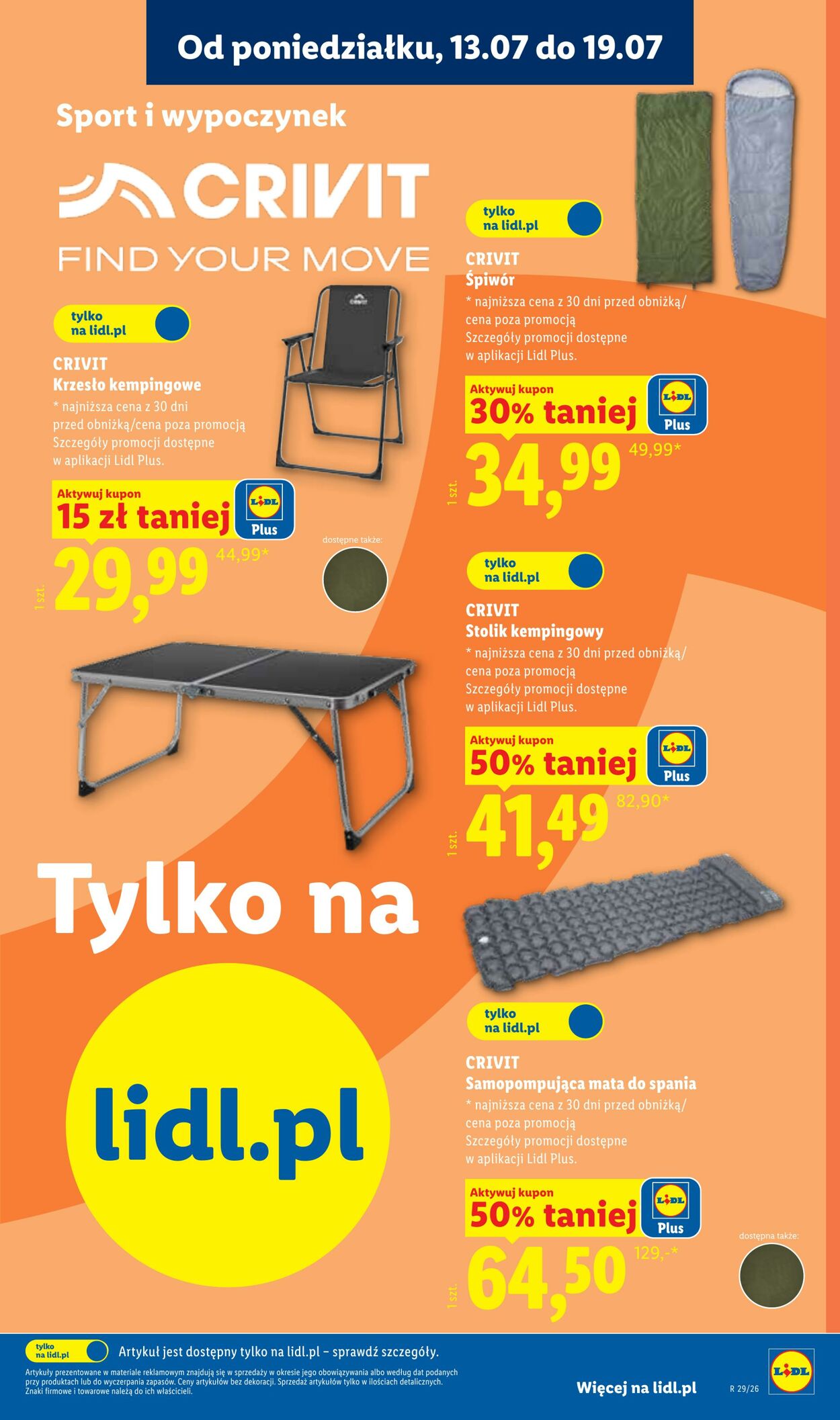 Gazetka Lidl 13.07.2026 - 18.07.2026