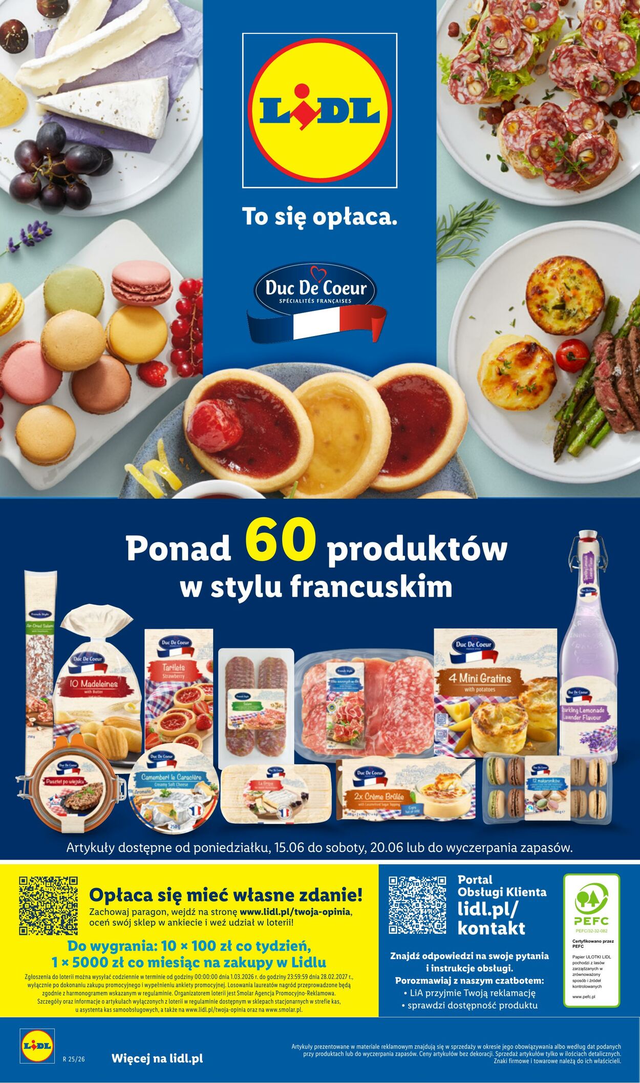 Gazetka Lidl 15.06.2026 - 20.06.2026