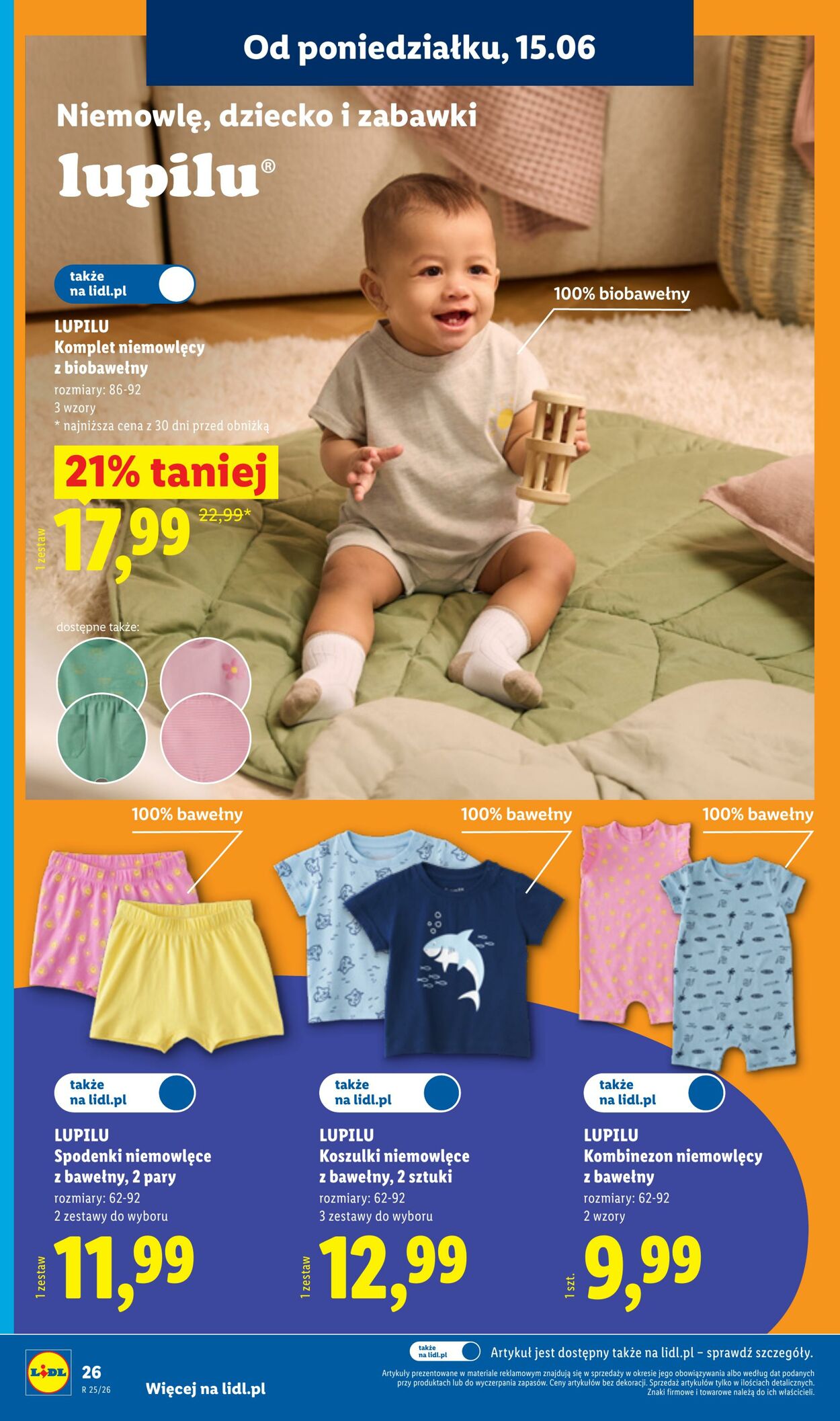 Gazetka Lidl 15.06.2026 - 20.06.2026