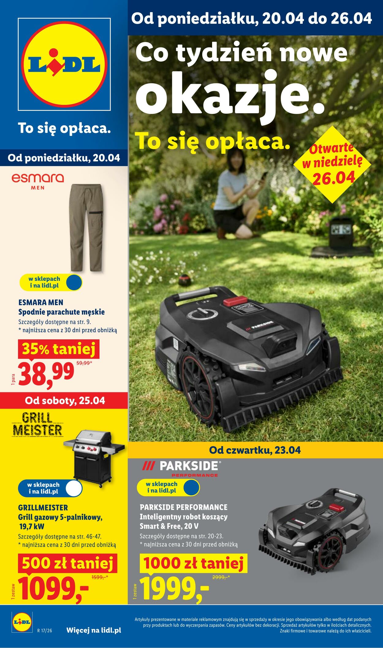 Gazetka Lidl 20.04.2026 - 26.04.2026