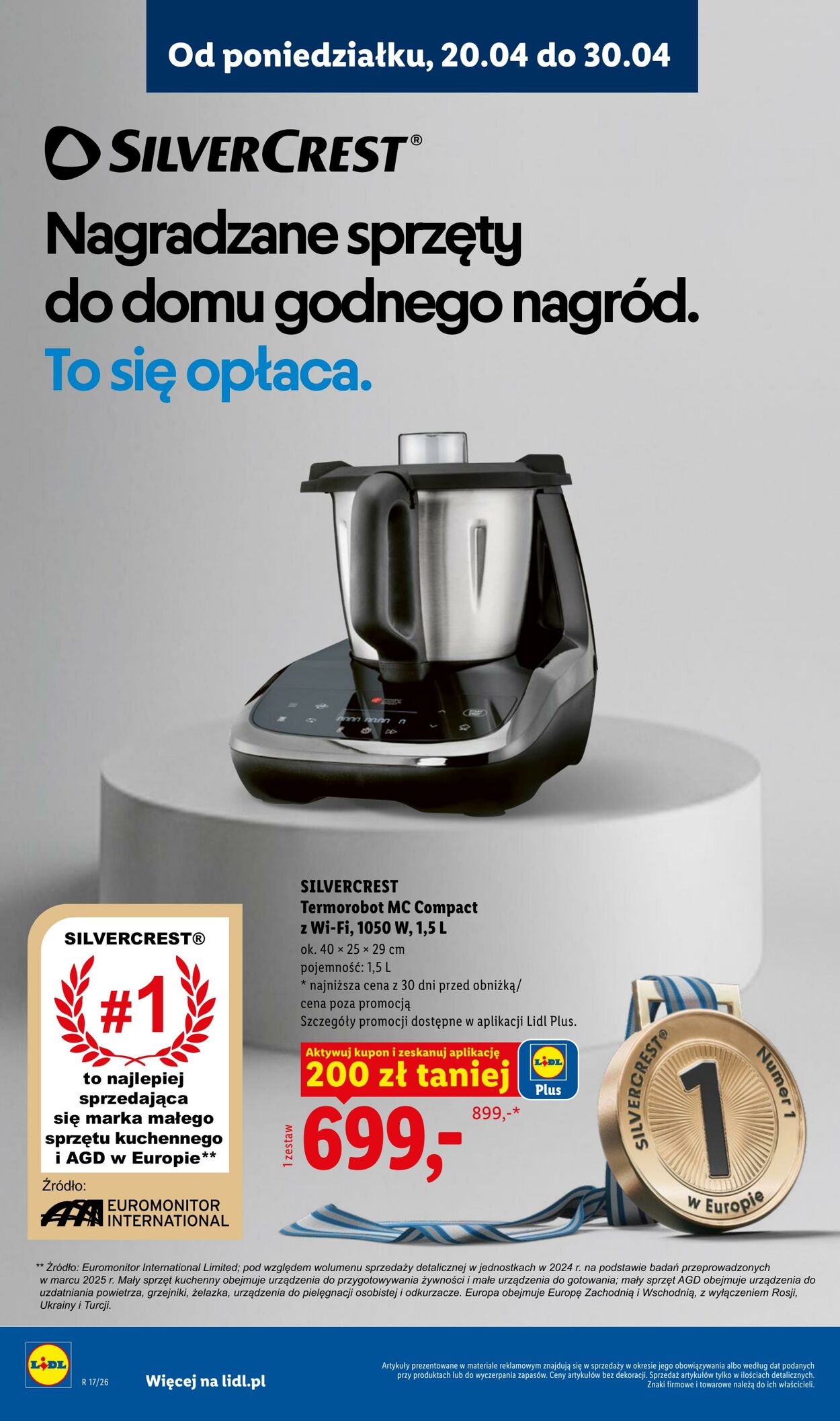 Gazetka Lidl 20.04.2026 - 26.04.2026
