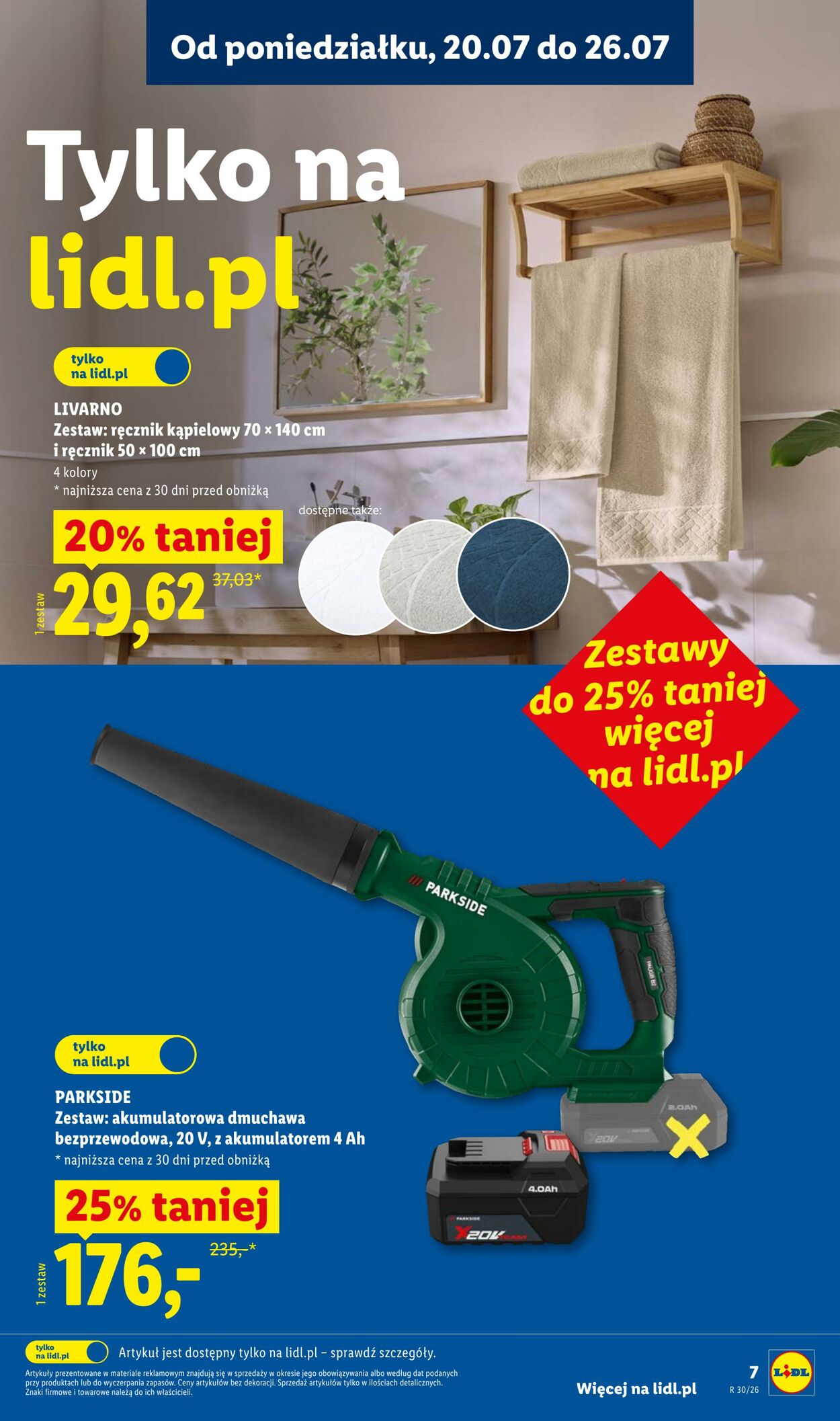 Gazetka Lidl 20.07.2026 - 25.07.2026