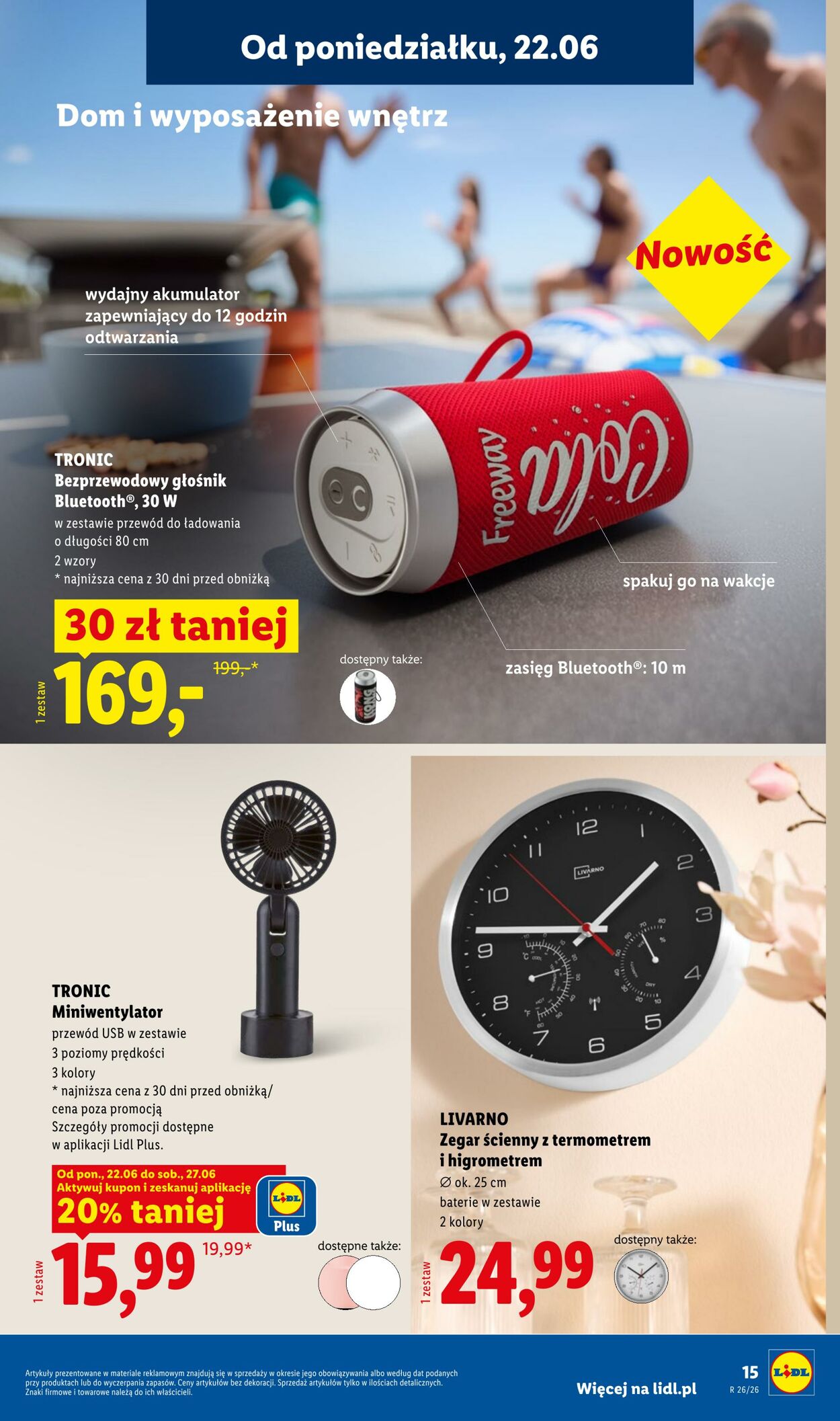 Gazetka Lidl 22.06.2026 - 27.06.2026