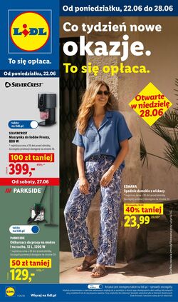 Gazetka Lidl 22.06.2026 - 27.06.2026