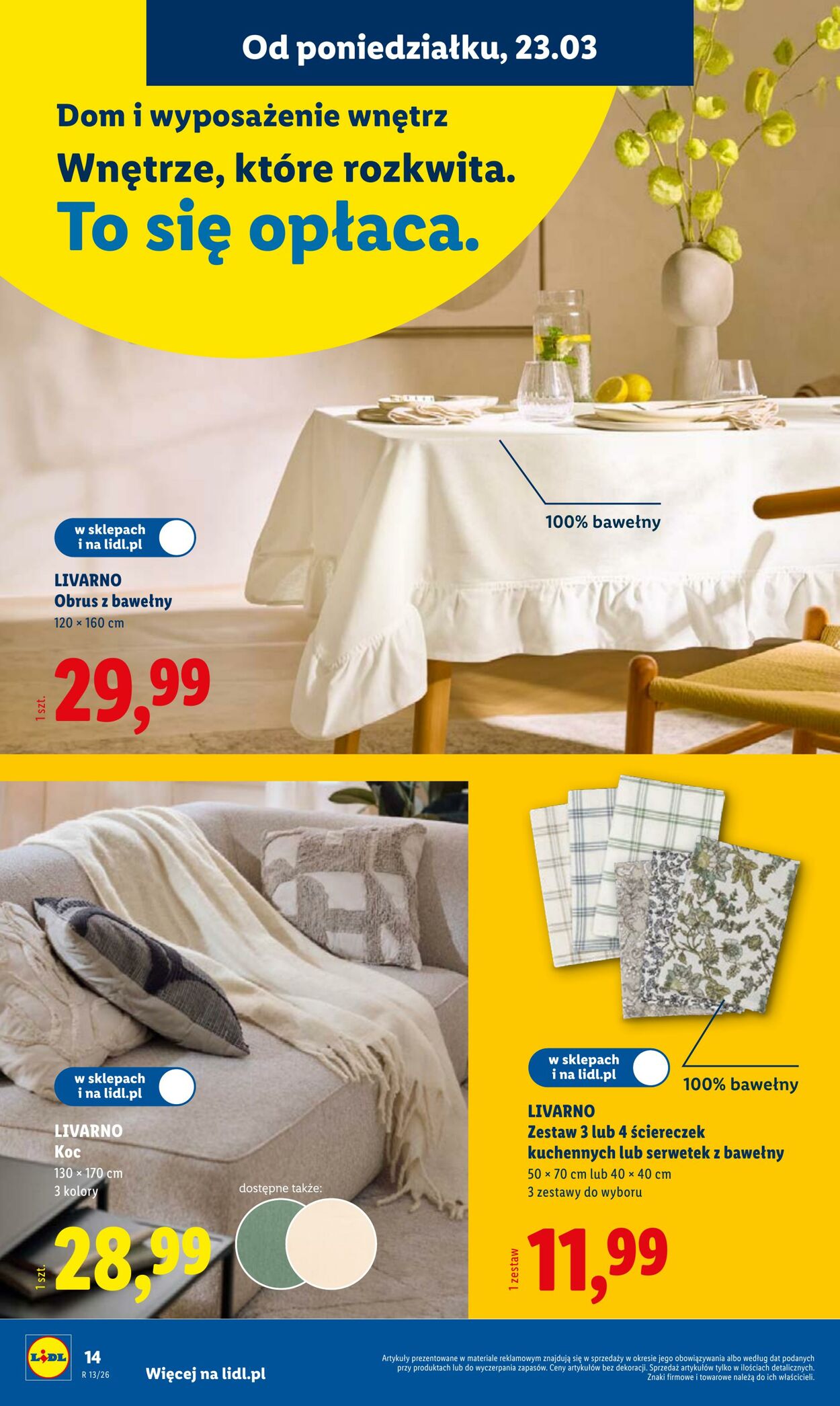 Gazetka Lidl 23.03.2026 - 29.03.2026