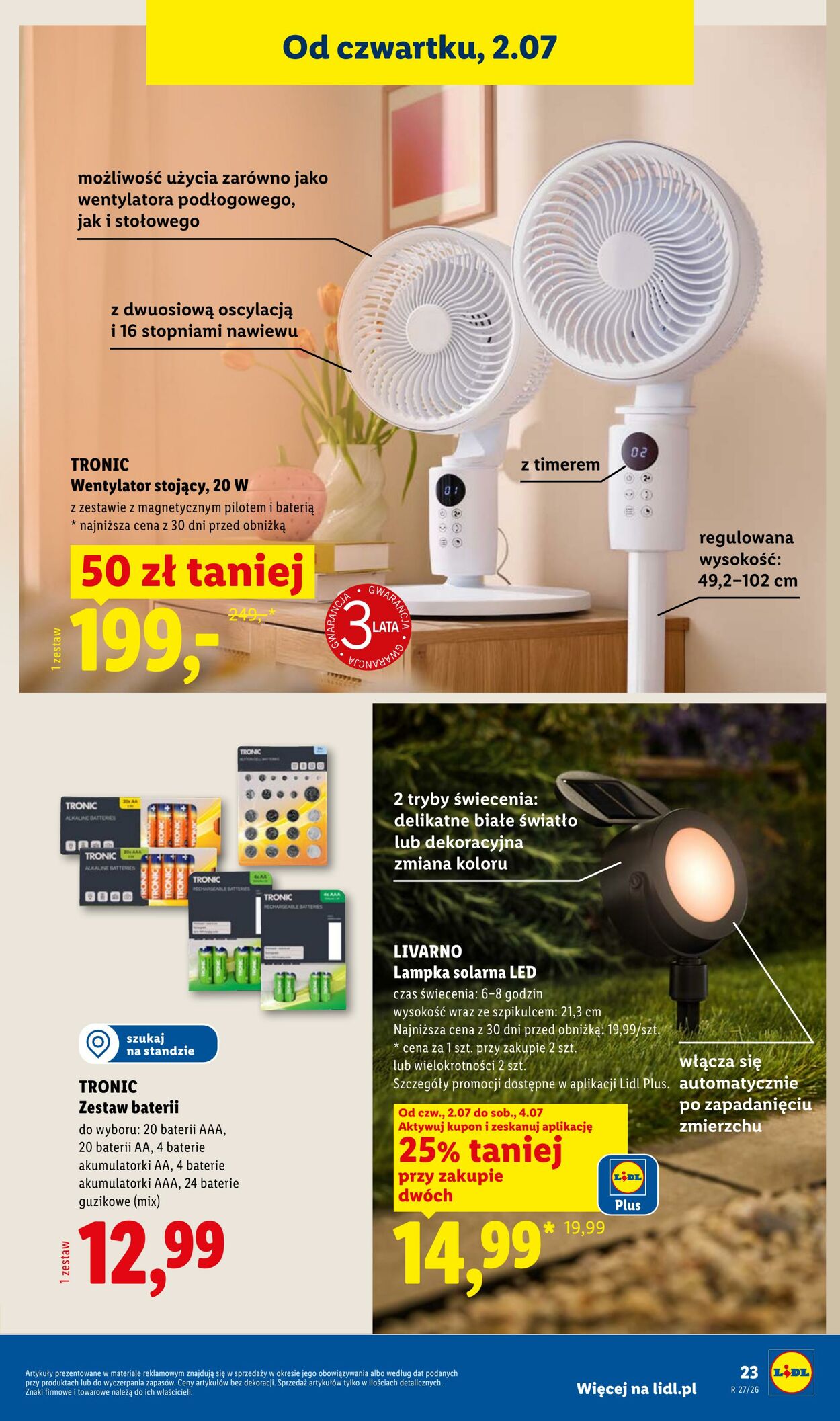 Gazetka Lidl 29.06.2026 - 04.07.2026