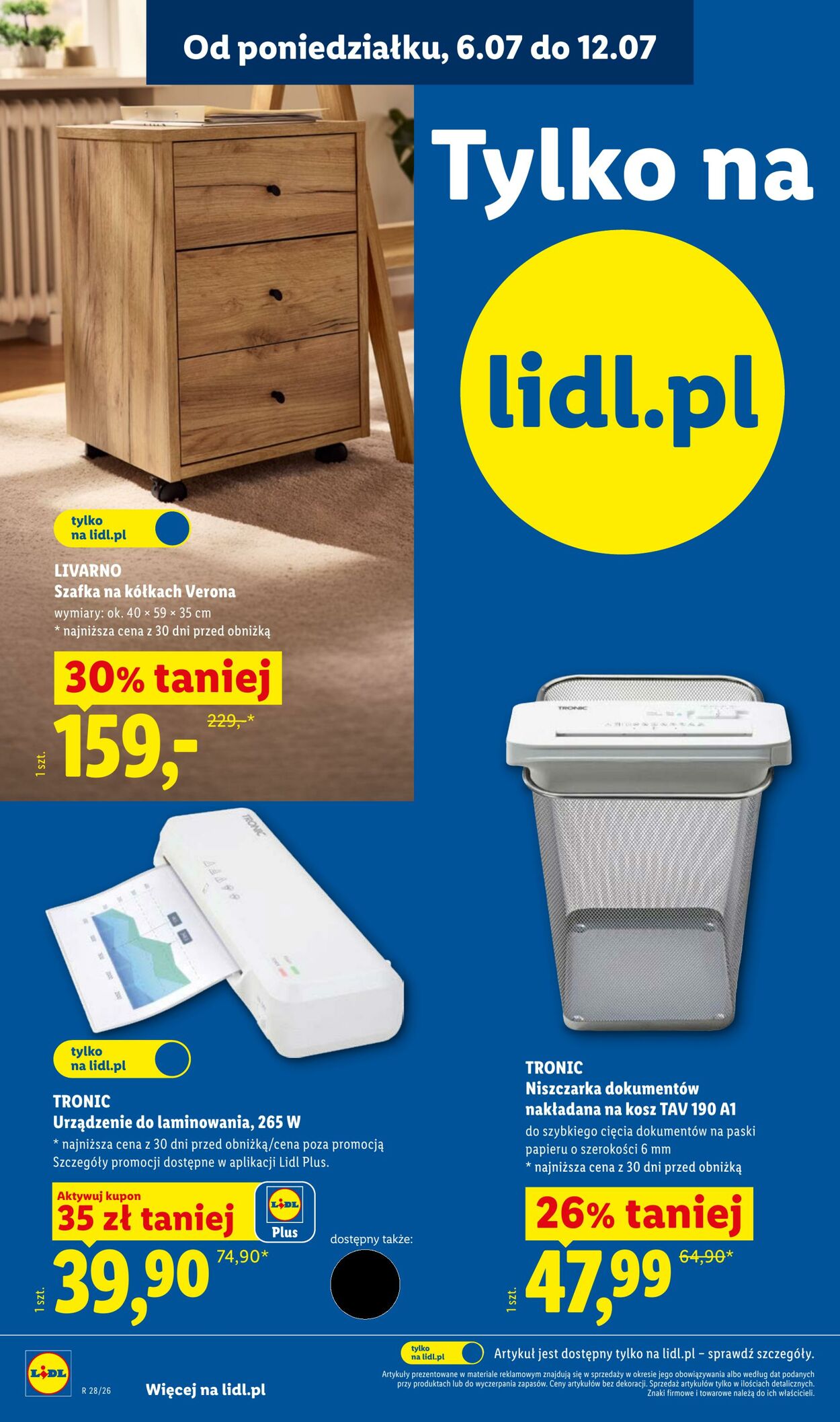 Gazetka Lidl 06.07.2026 - 11.07.2026