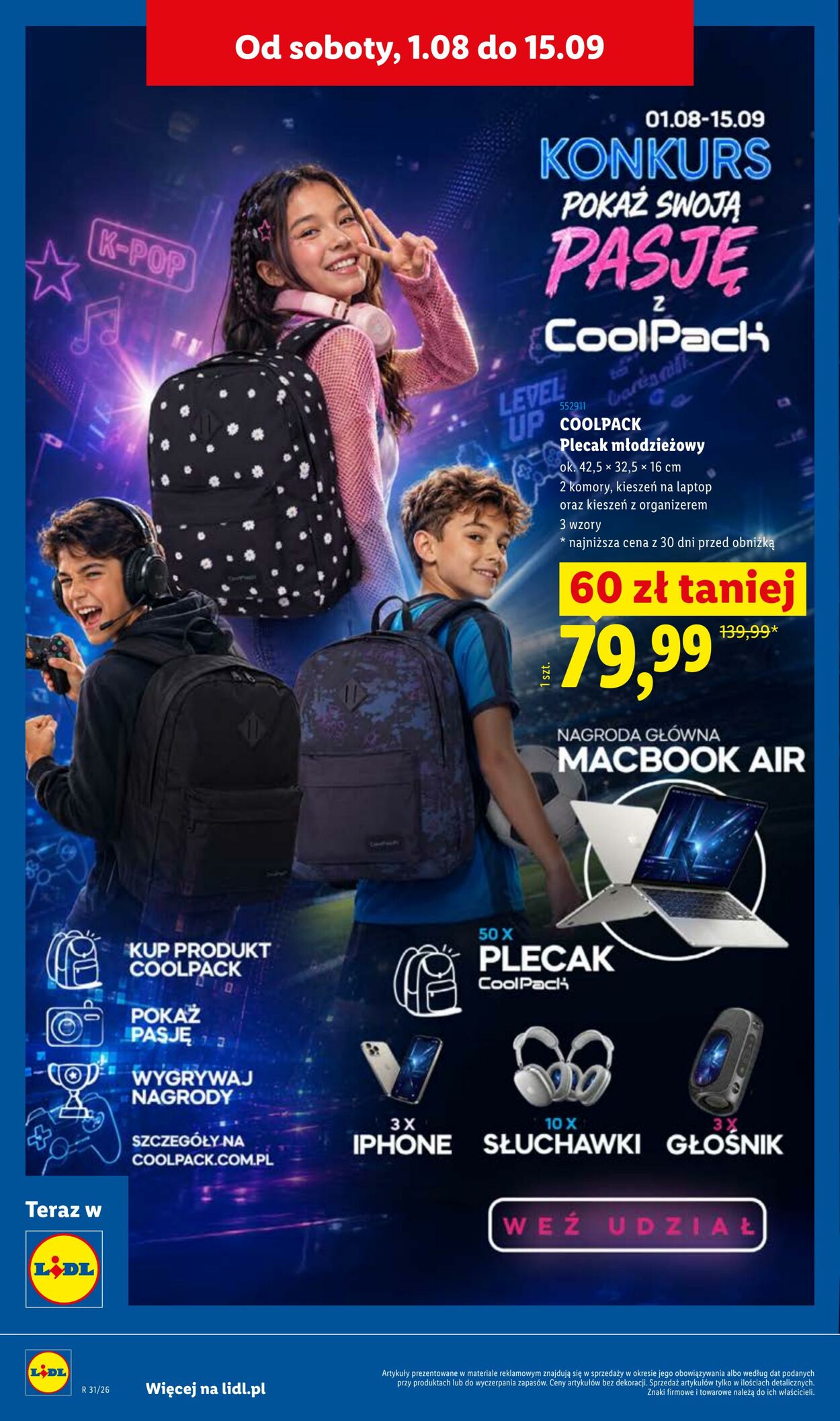 Gazetka Lidl 11.07.2026 - 31.07.2026