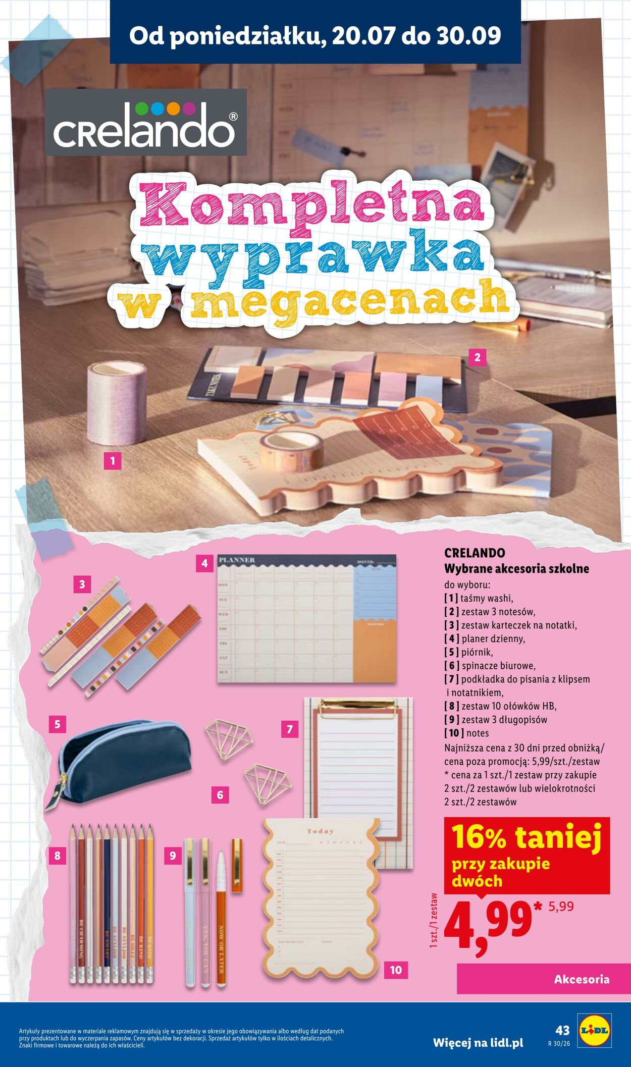Gazetka Lidl 11.07.2026 - 31.07.2026
