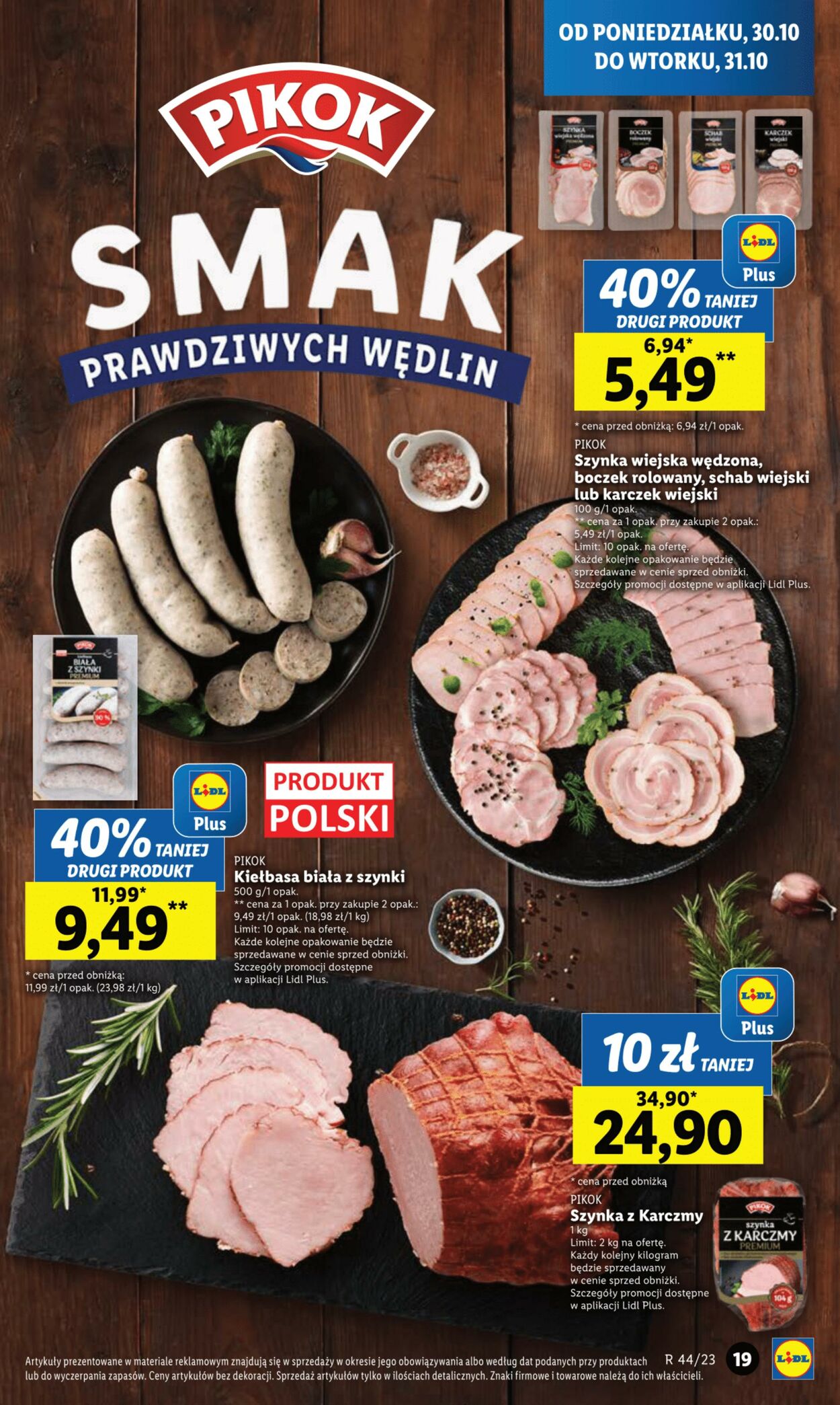 Gazetka Lidl 30.10.2023 - 31.10.2023