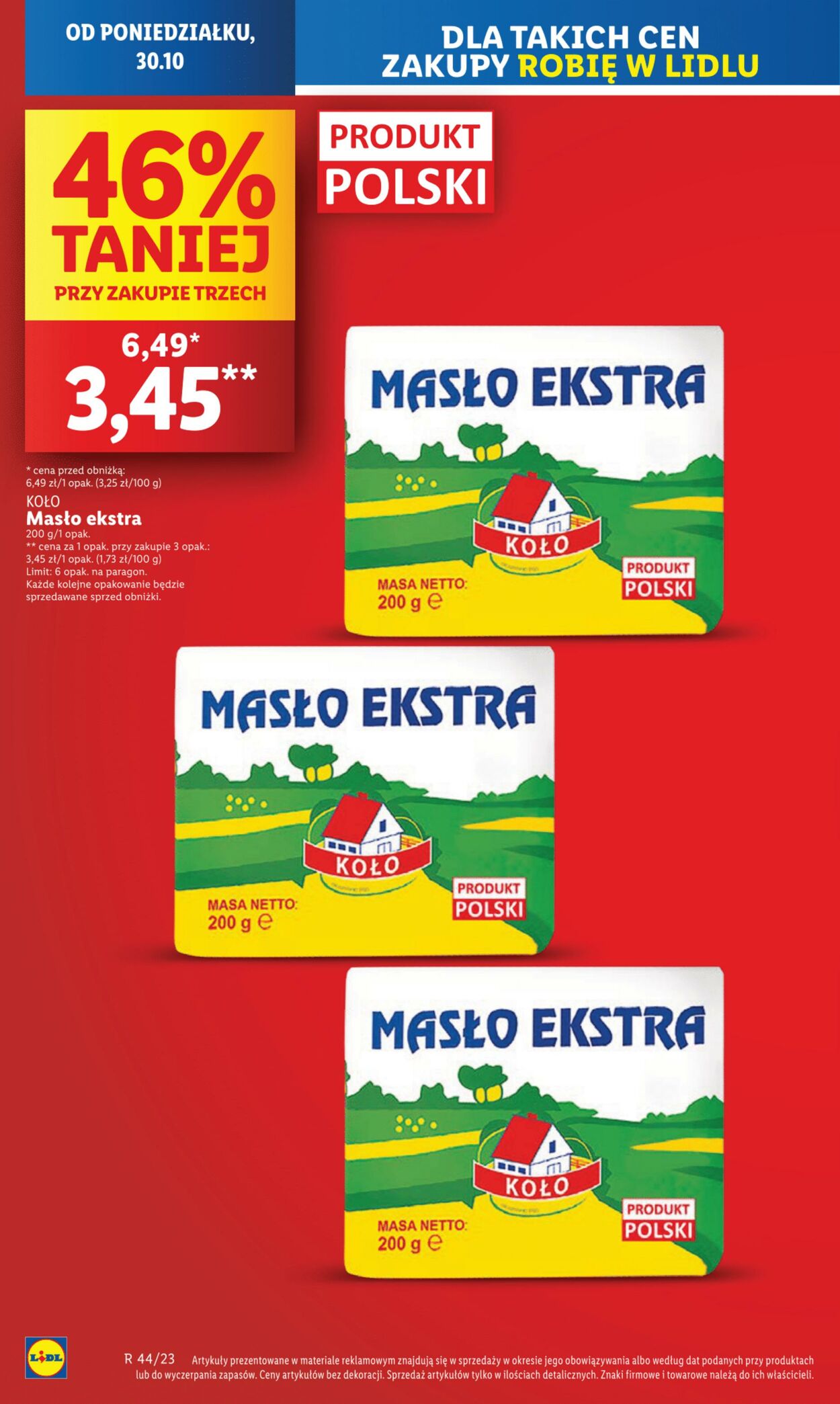 Gazetka Lidl 30.10.2023 - 31.10.2023