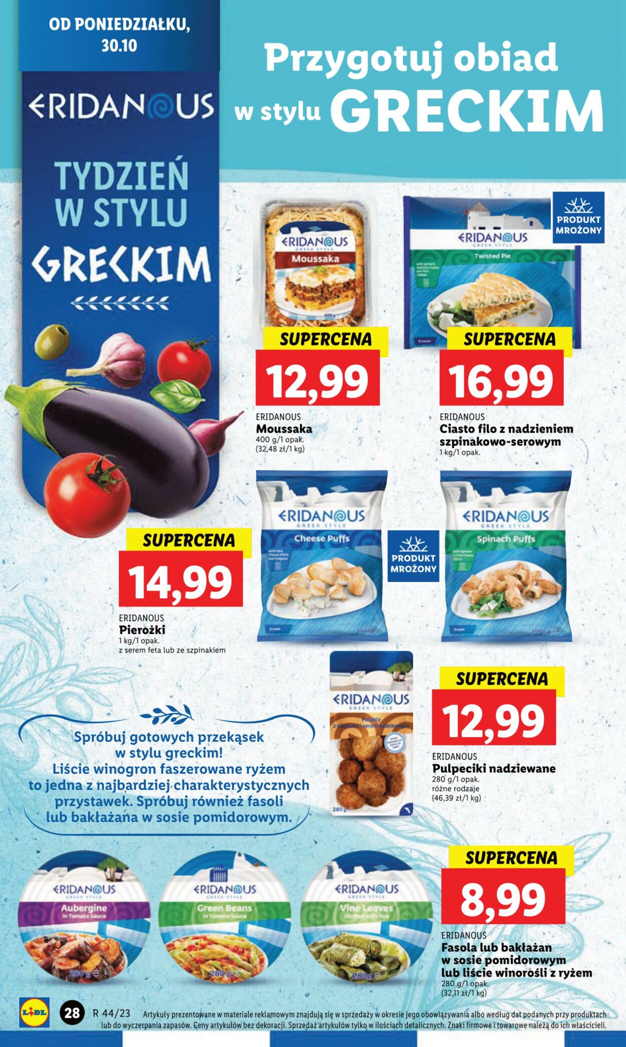 Gazetka Lidl 30.10.2023 - 31.10.2023