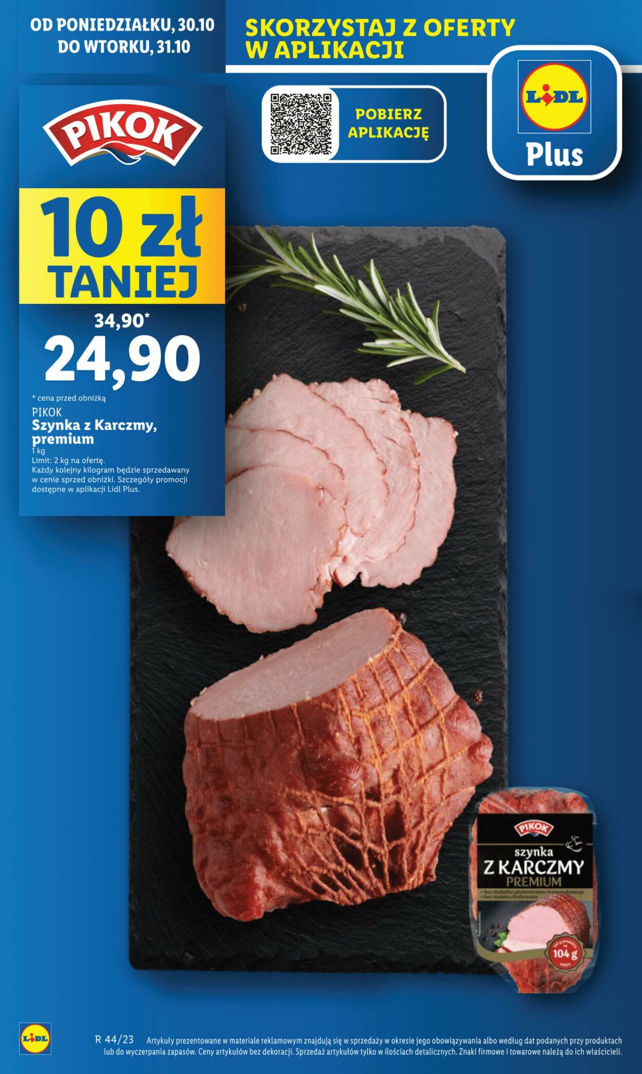 Gazetka Lidl 30.10.2023 - 31.10.2023