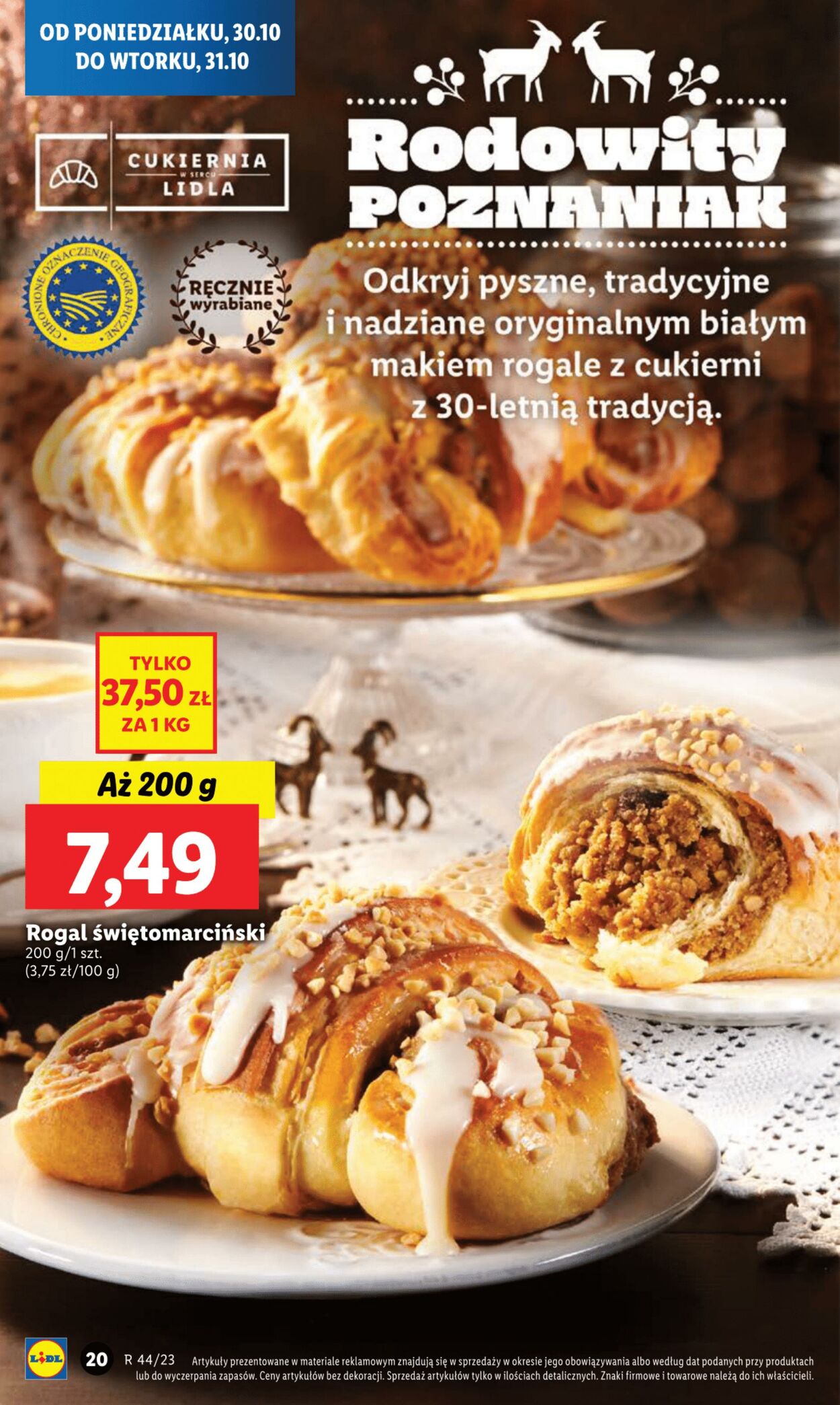 Gazetka Lidl 30.10.2023 - 31.10.2023