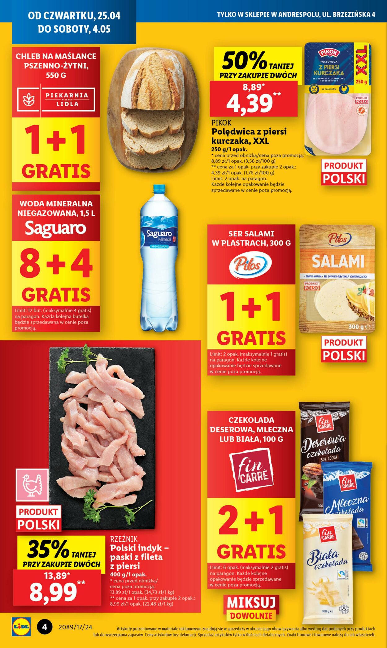 Gazetka Lidl 25.04.2024 - 04.05.2024