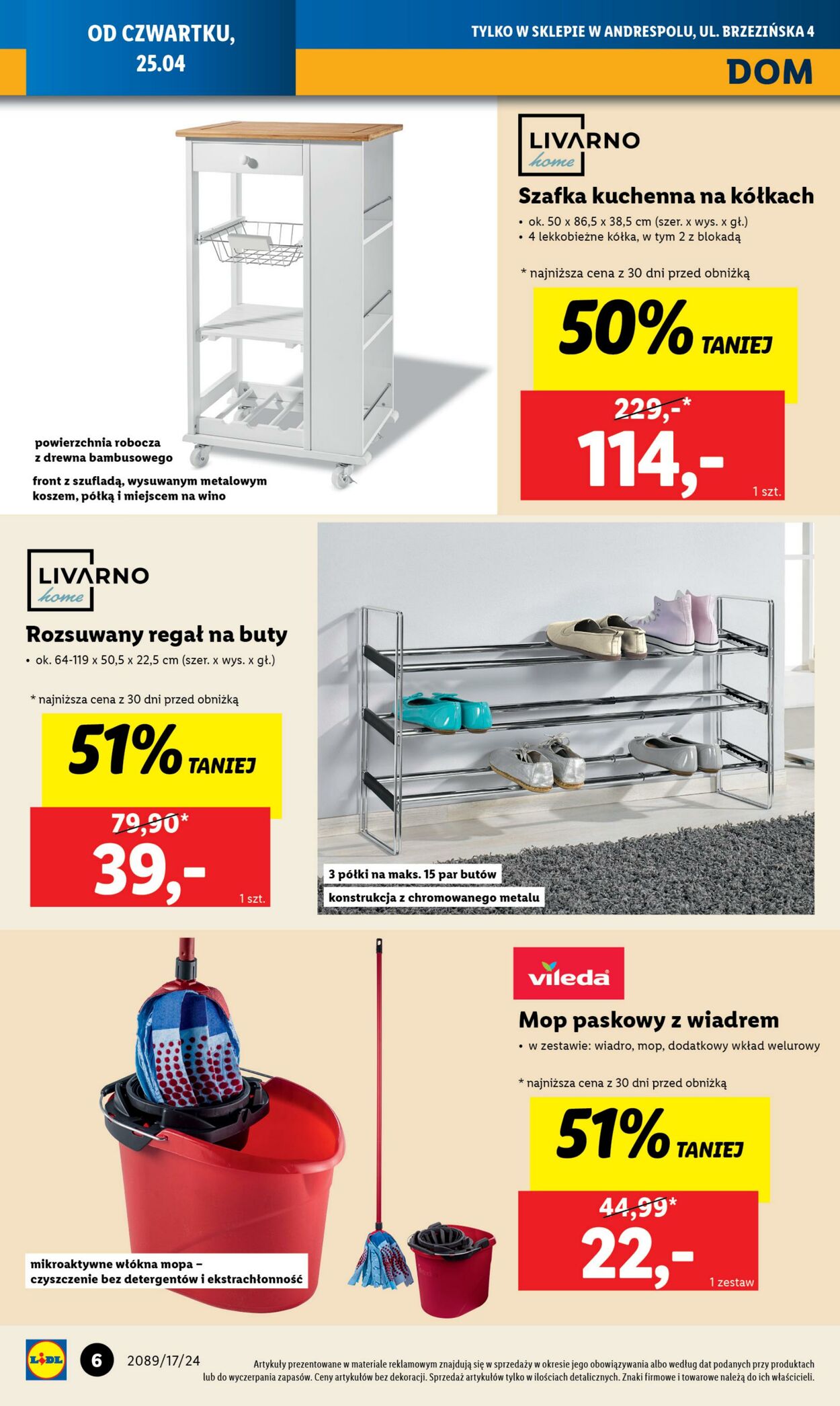 Gazetka Lidl 25.04.2024 - 04.05.2024