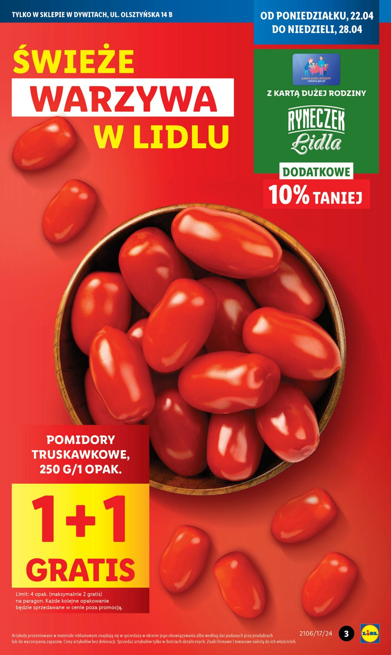 Gazetka Lidl 22.04.2024 - 28.04.2024