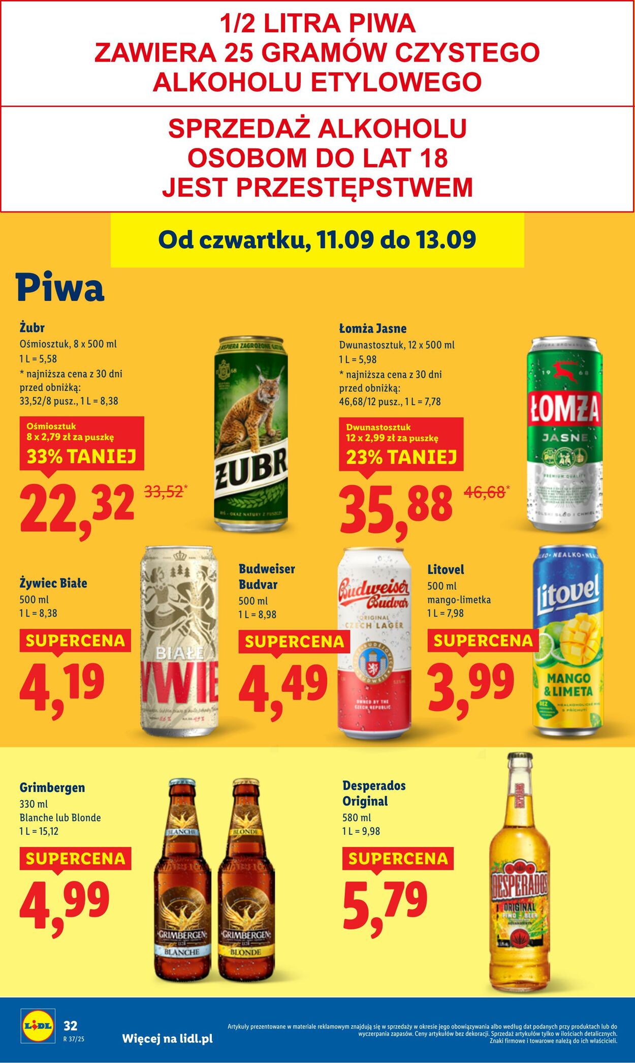 Gazetka Lidl 11.09.2025 - 13.09.2025