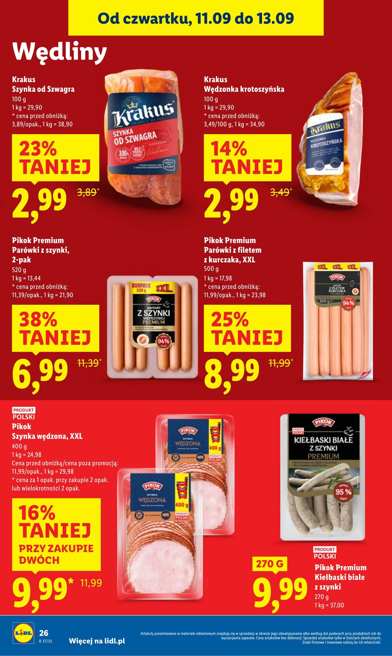 Gazetka Lidl 11.09.2025 - 13.09.2025