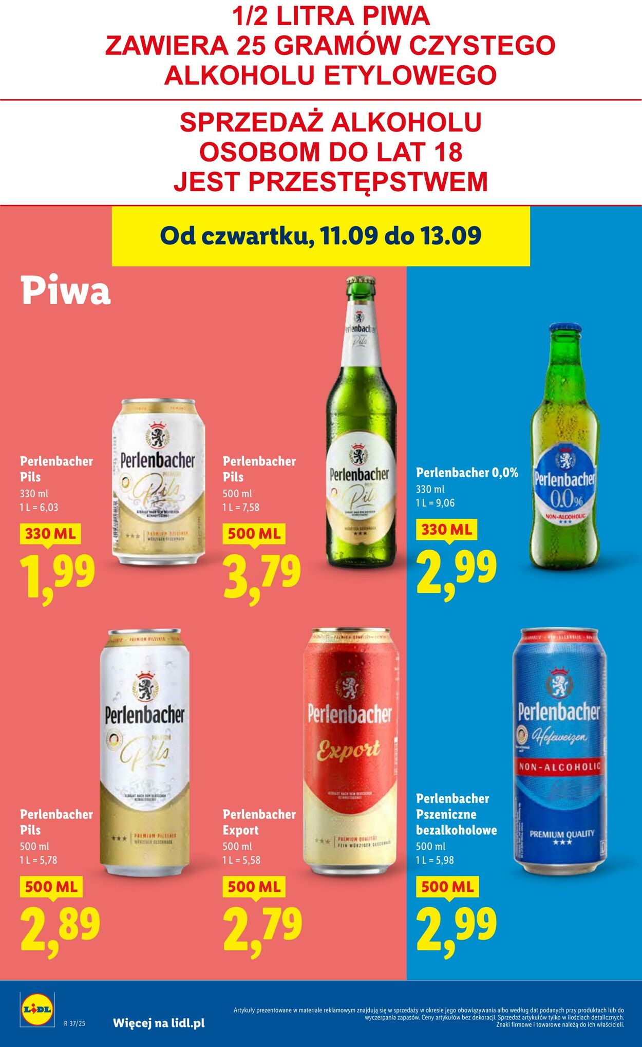 Gazetka Lidl 11.09.2025 - 13.09.2025