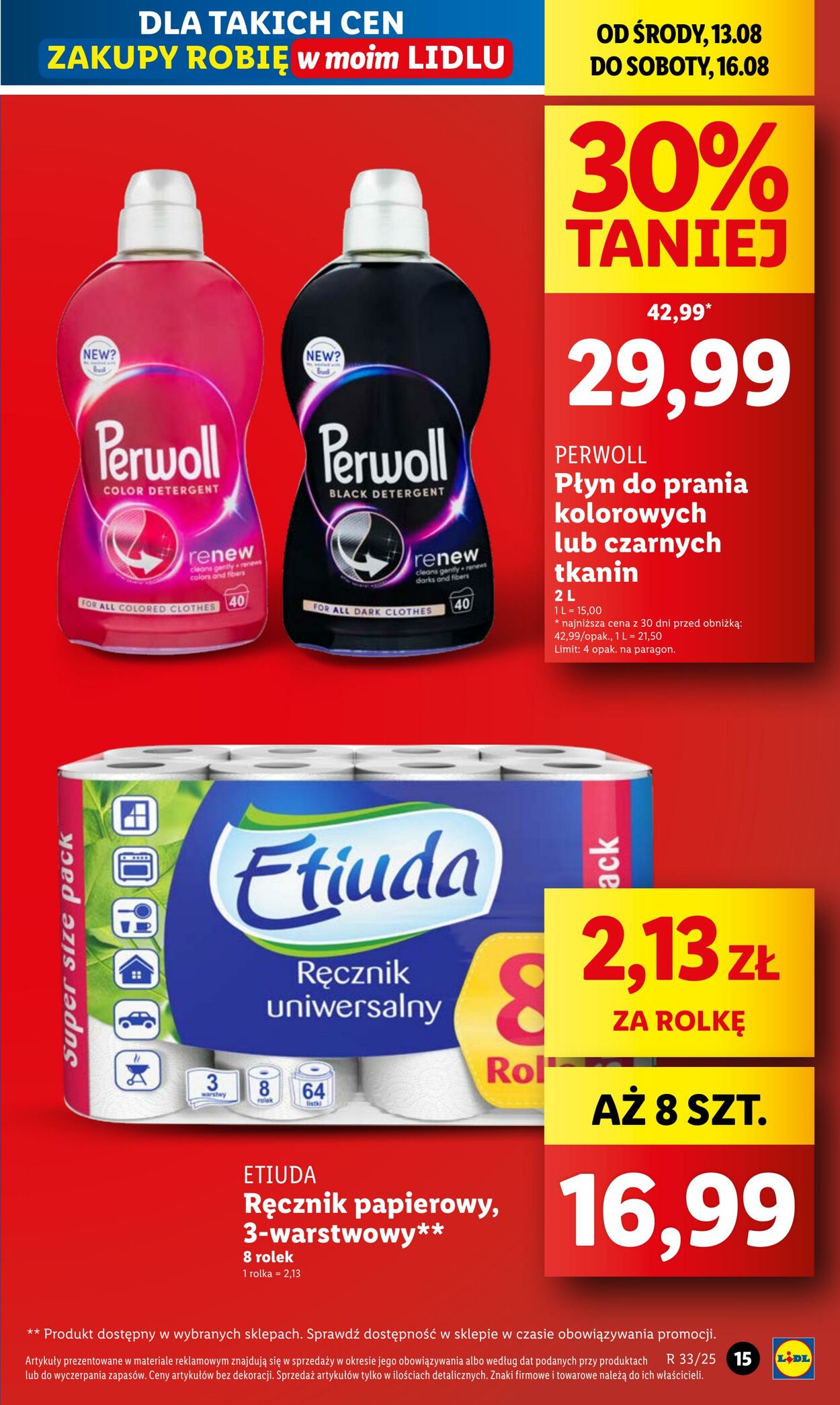 Gazetka Lidl 13.08.2025 - 16.08.2025
