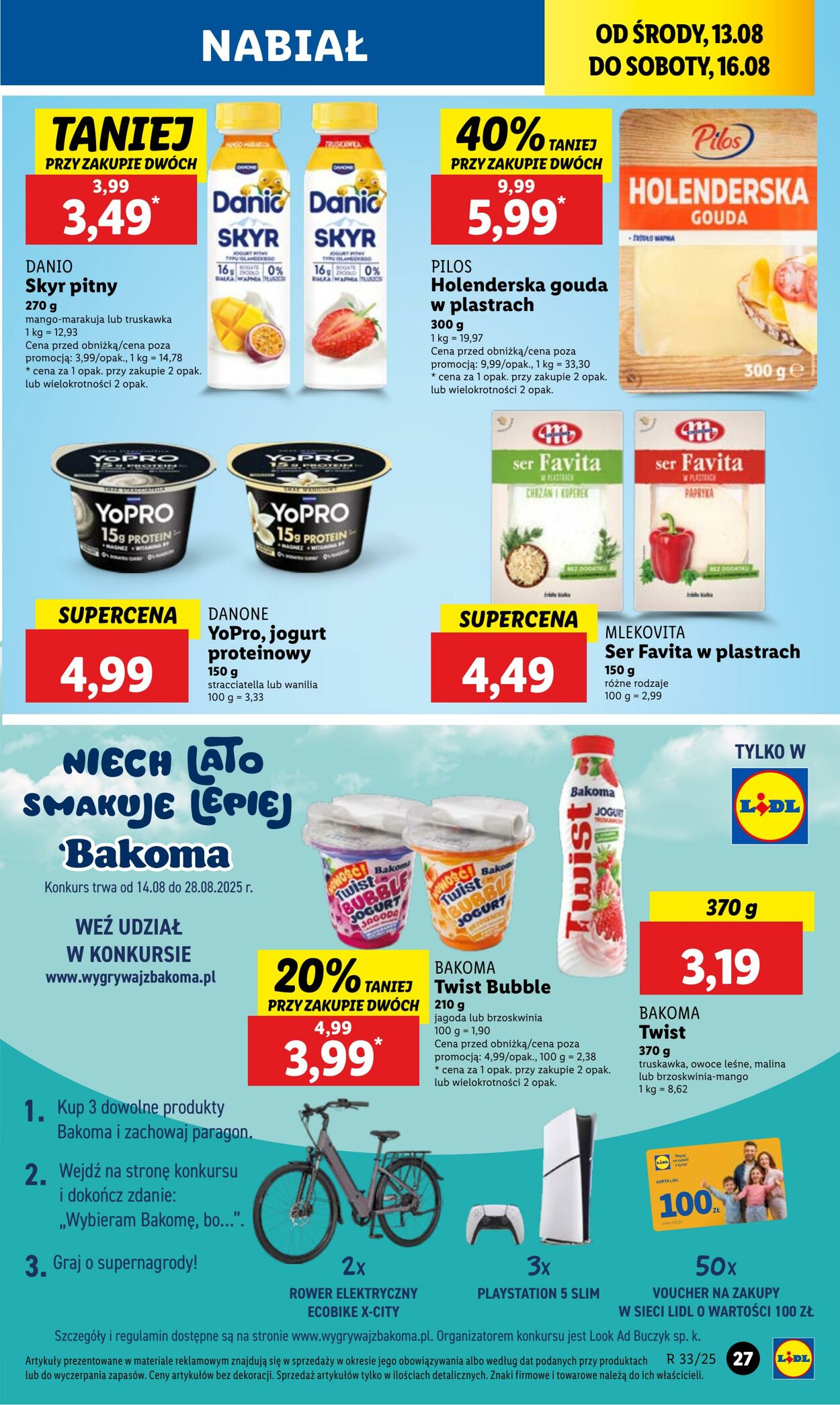 Gazetka Lidl 13.08.2025 - 16.08.2025