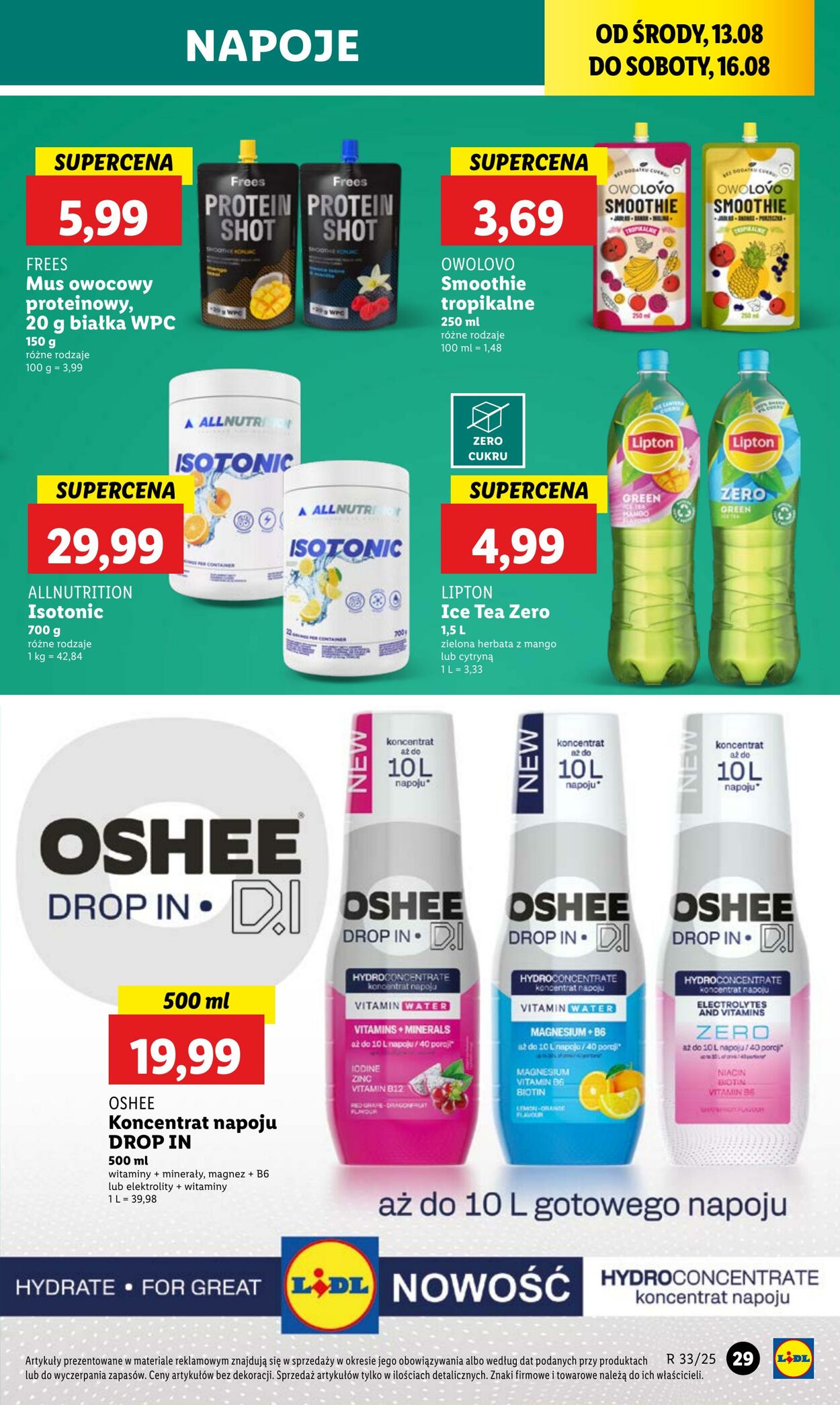 Gazetka Lidl 13.08.2025 - 16.08.2025