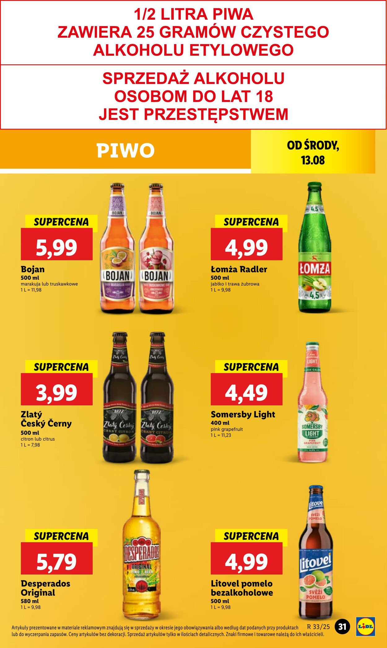 Gazetka Lidl 13.08.2025 - 16.08.2025