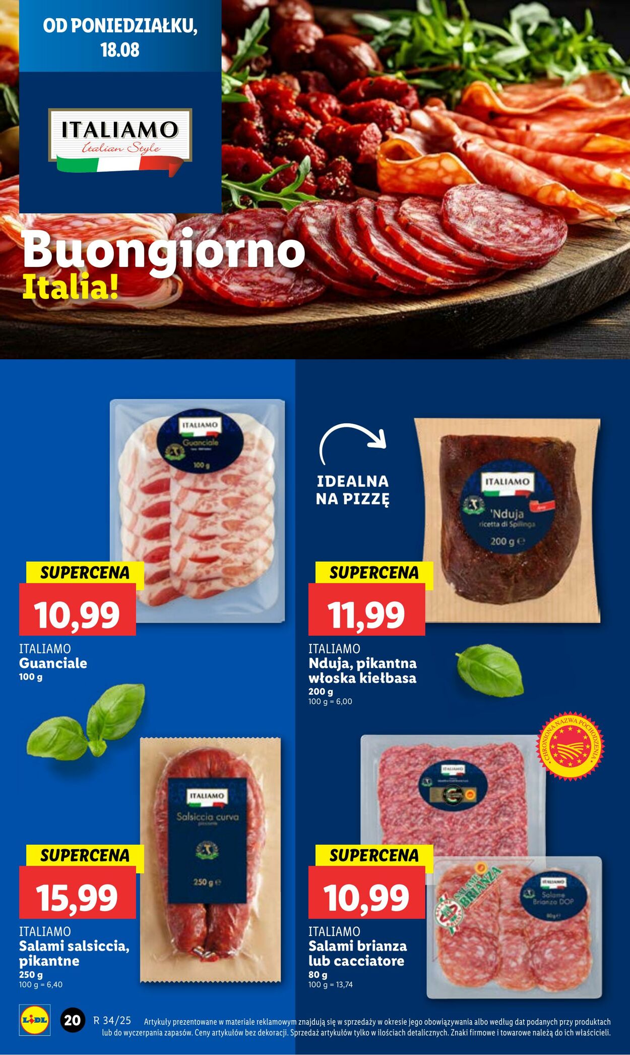 Gazetka Lidl 18.08.2025 - 20.08.2025