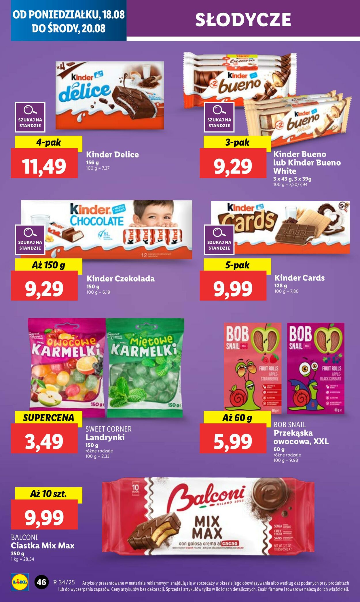 Gazetka Lidl 18.08.2025 - 20.08.2025