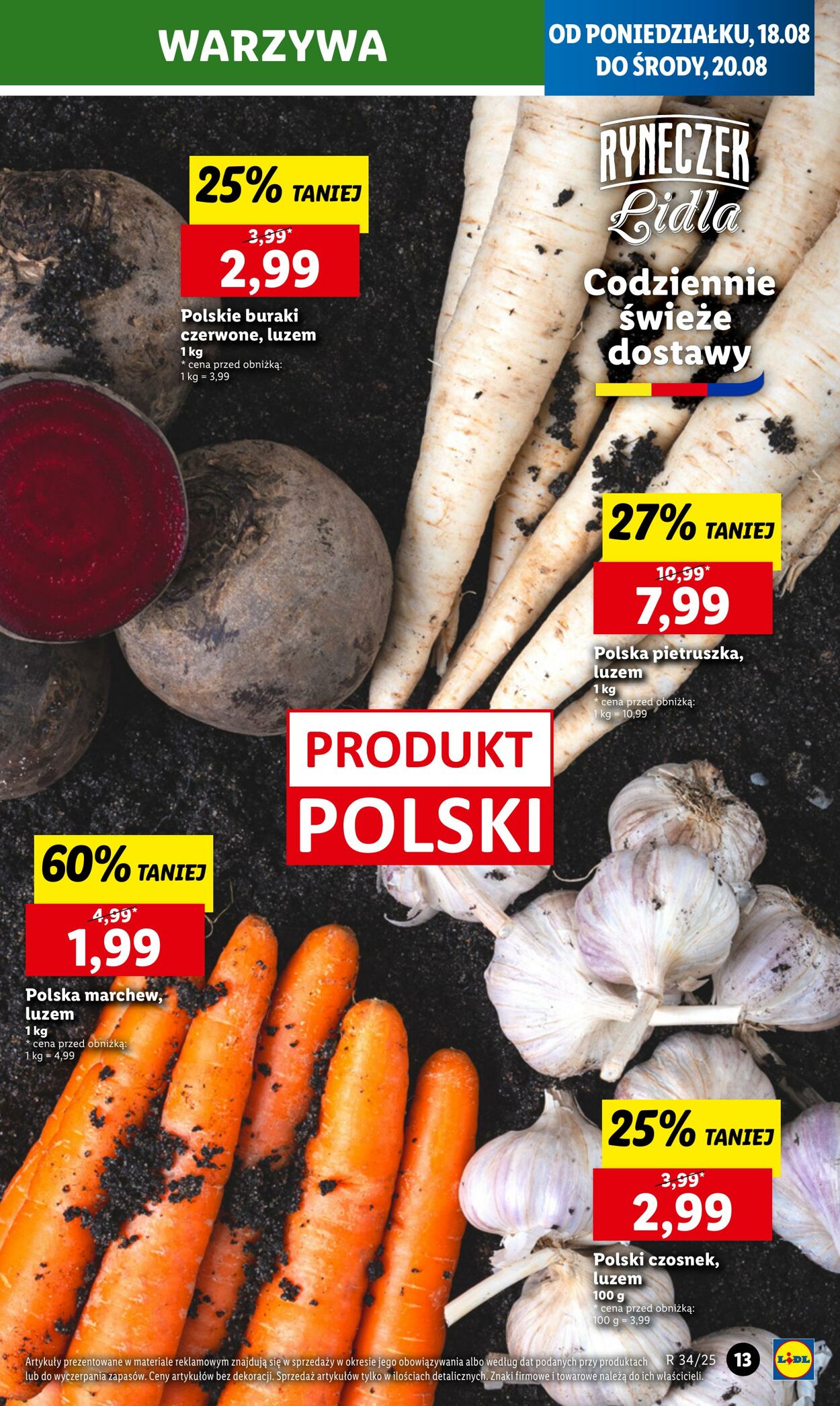 Gazetka Lidl 18.08.2025 - 20.08.2025