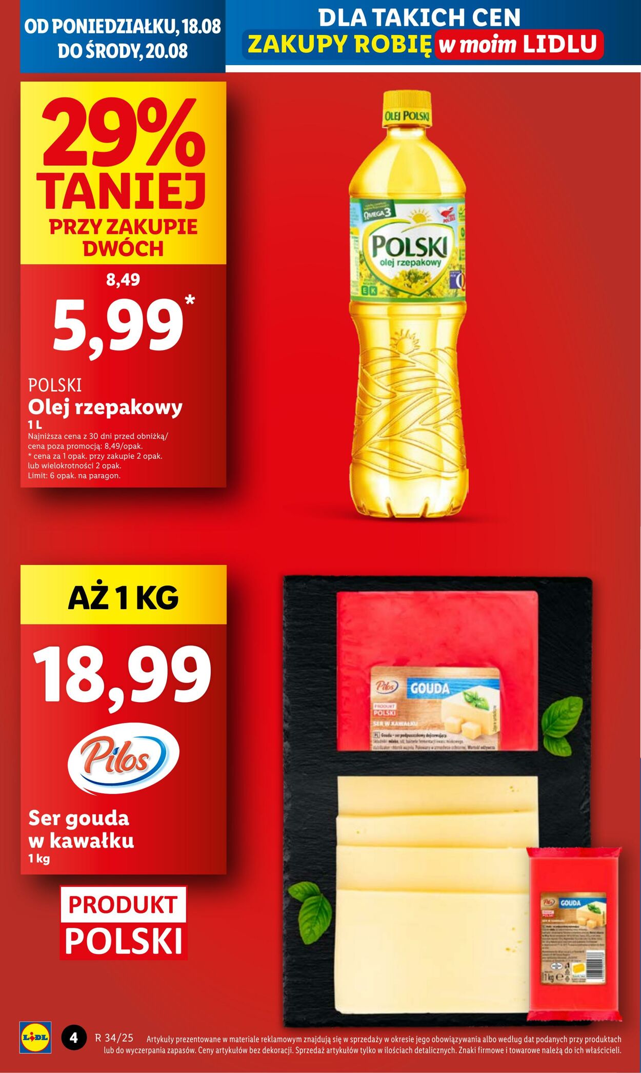 Gazetka Lidl 18.08.2025 - 20.08.2025