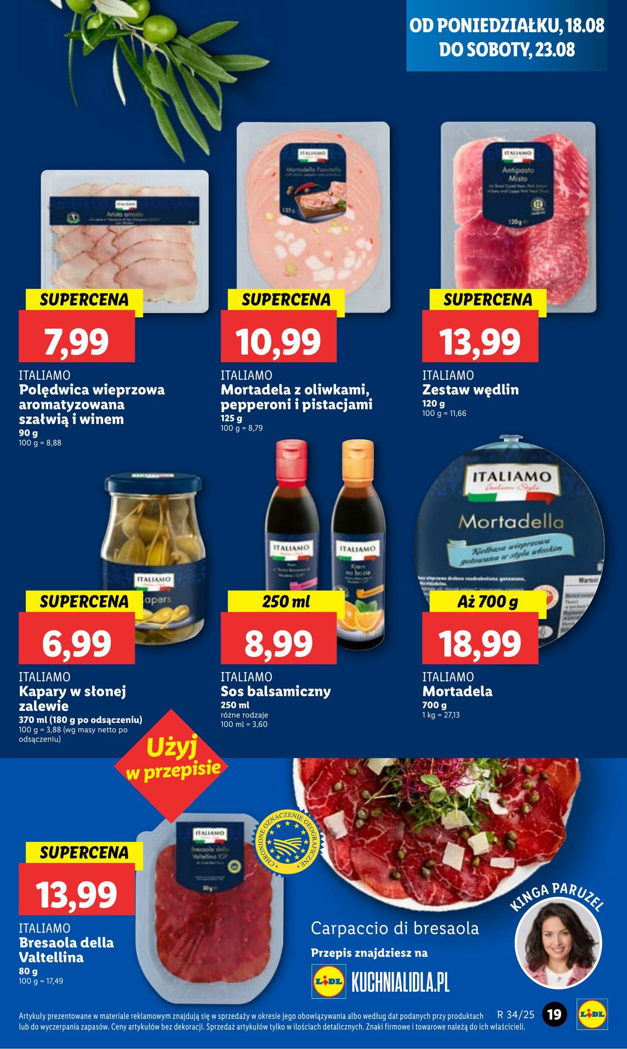 Gazetka Lidl 18.08.2025 - 20.08.2025