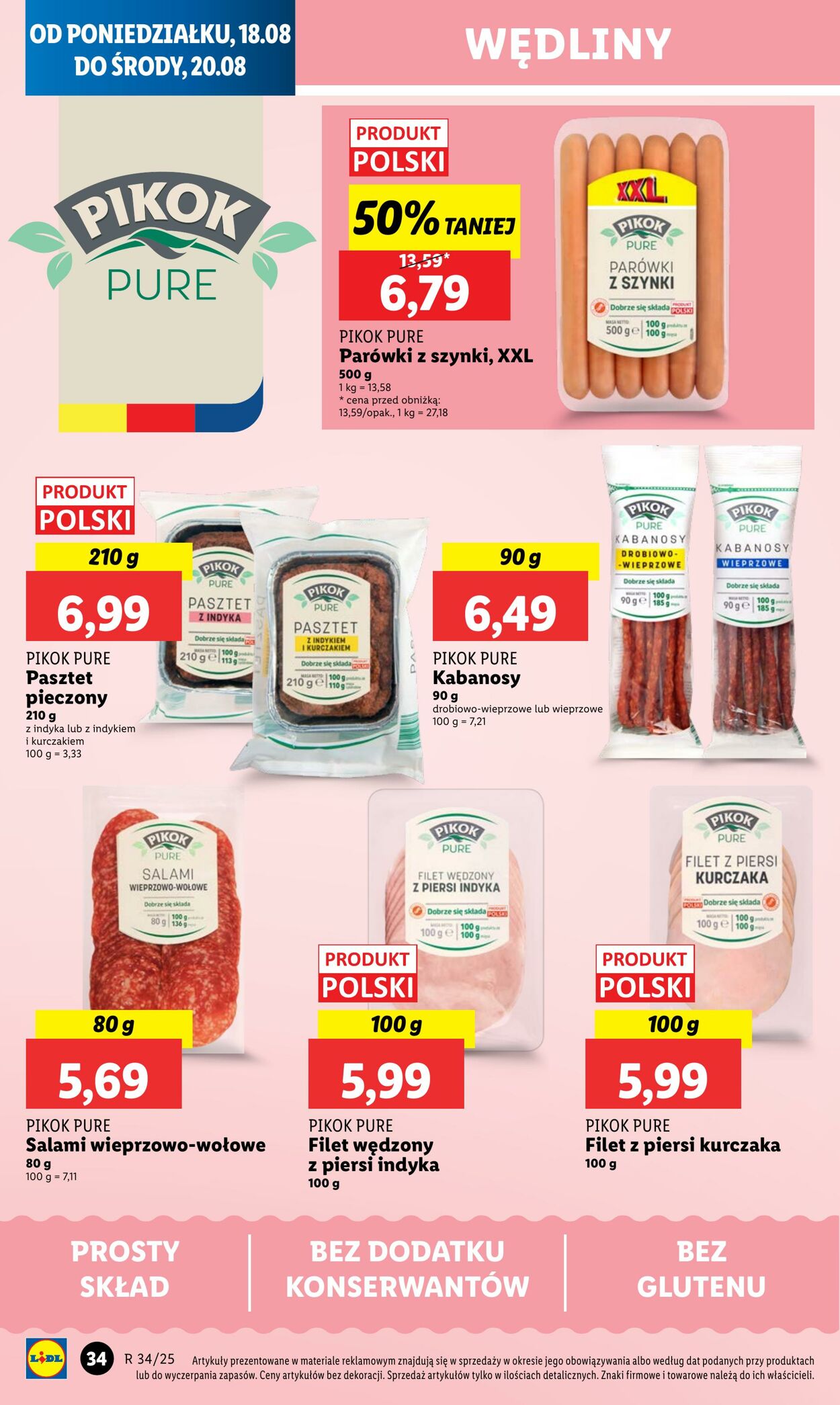 Gazetka Lidl 18.08.2025 - 20.08.2025