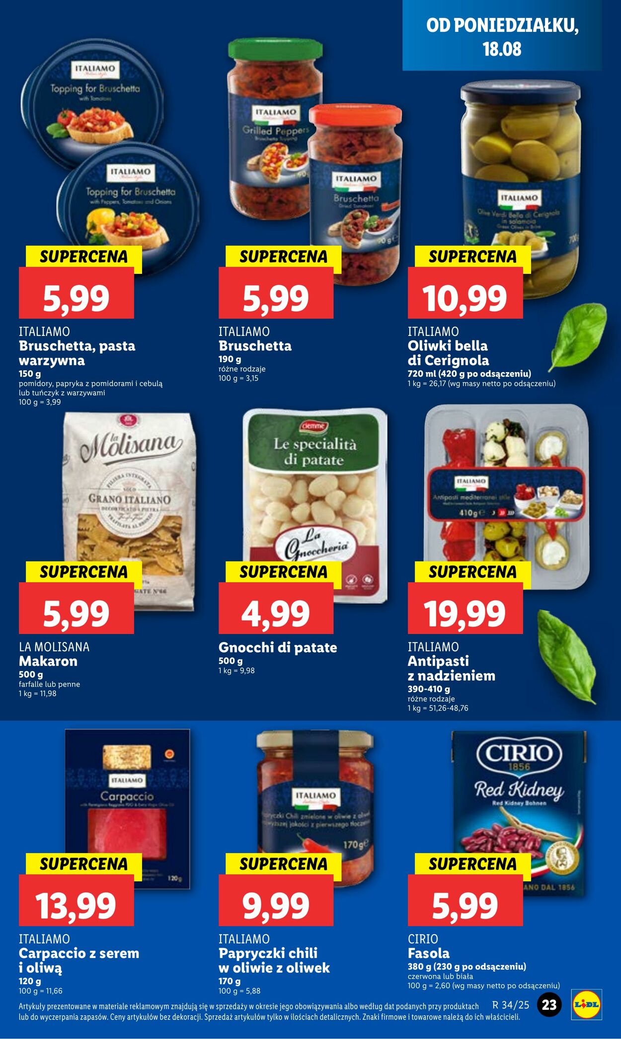 Gazetka Lidl 18.08.2025 - 20.08.2025