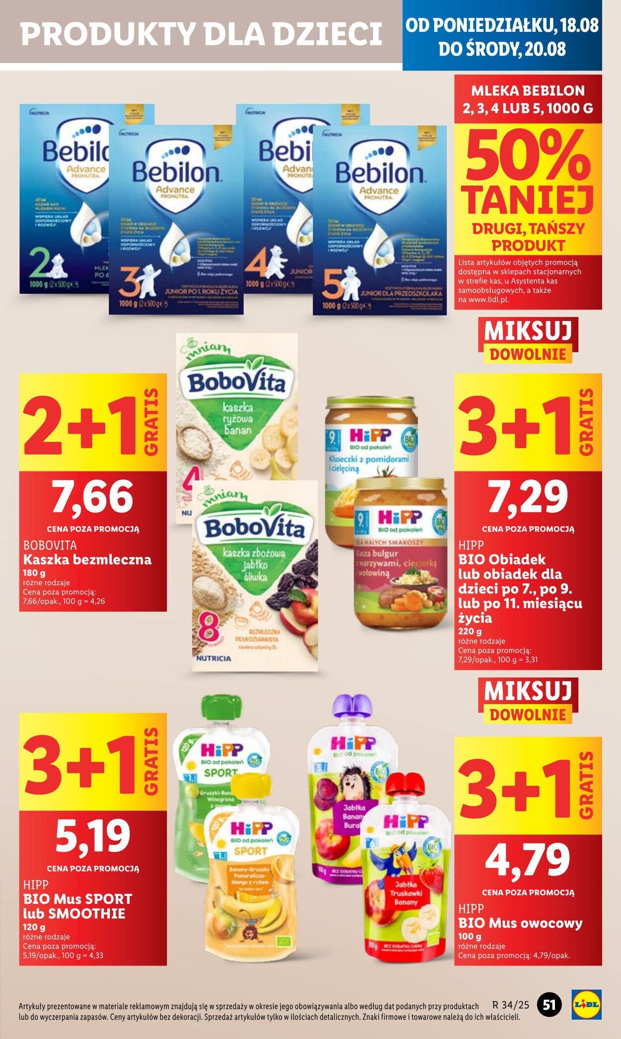 Gazetka Lidl 18.08.2025 - 20.08.2025