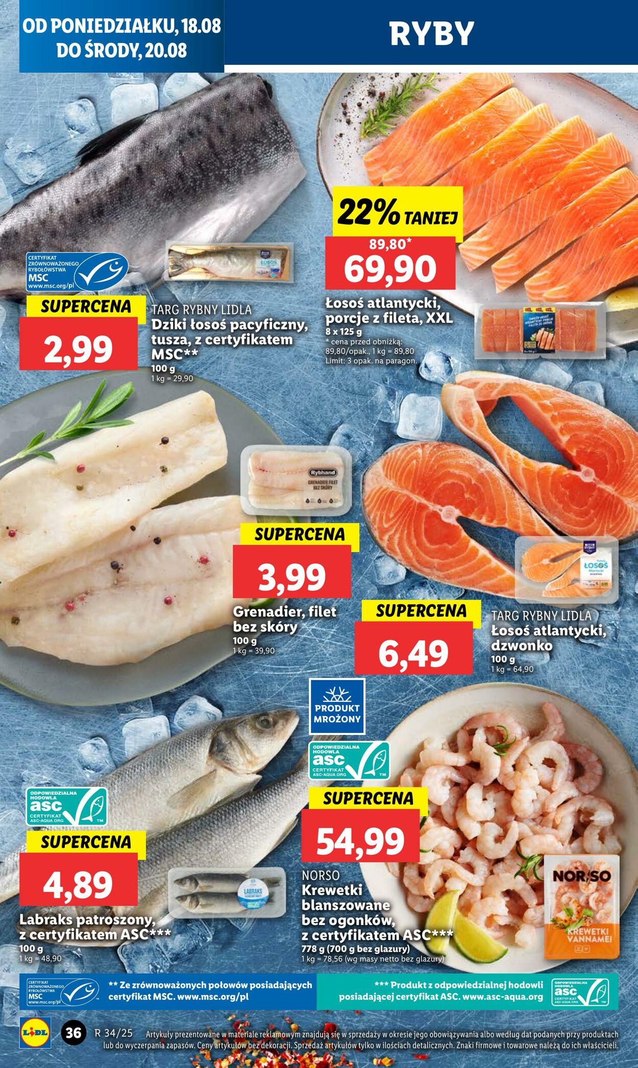 Gazetka Lidl 18.08.2025 - 20.08.2025
