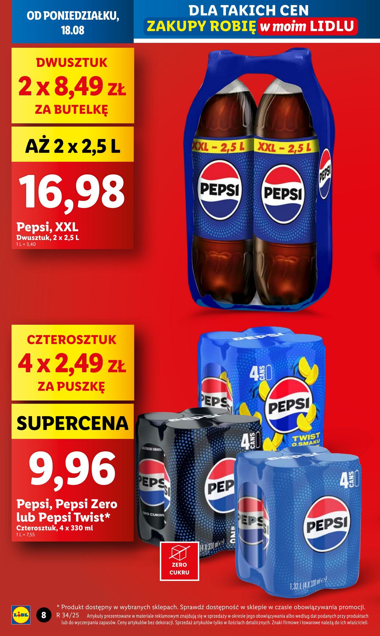 Gazetka Lidl 18.08.2025 - 20.08.2025